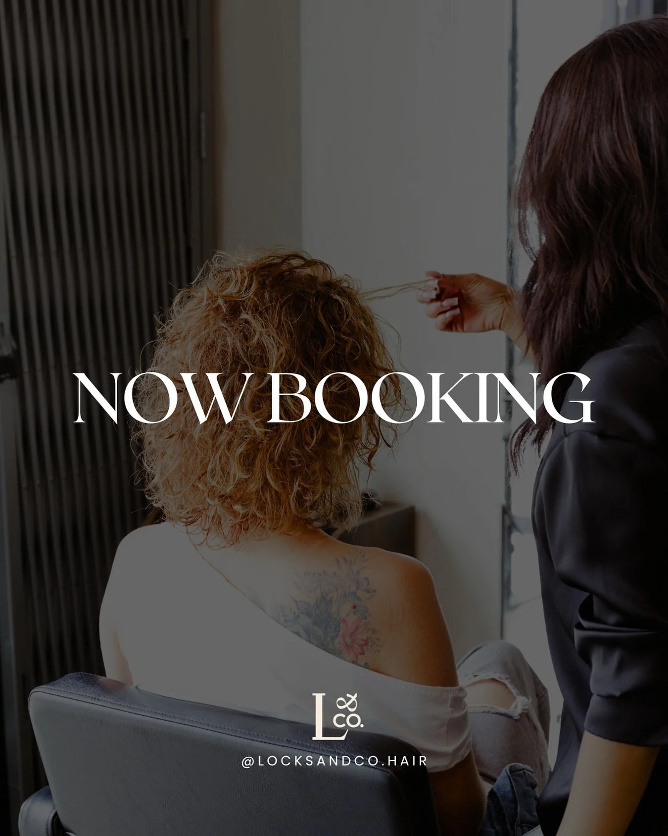 Our hair stylists have limited availability.  Be sure to book in advance!  Link in bio. #locksandco
