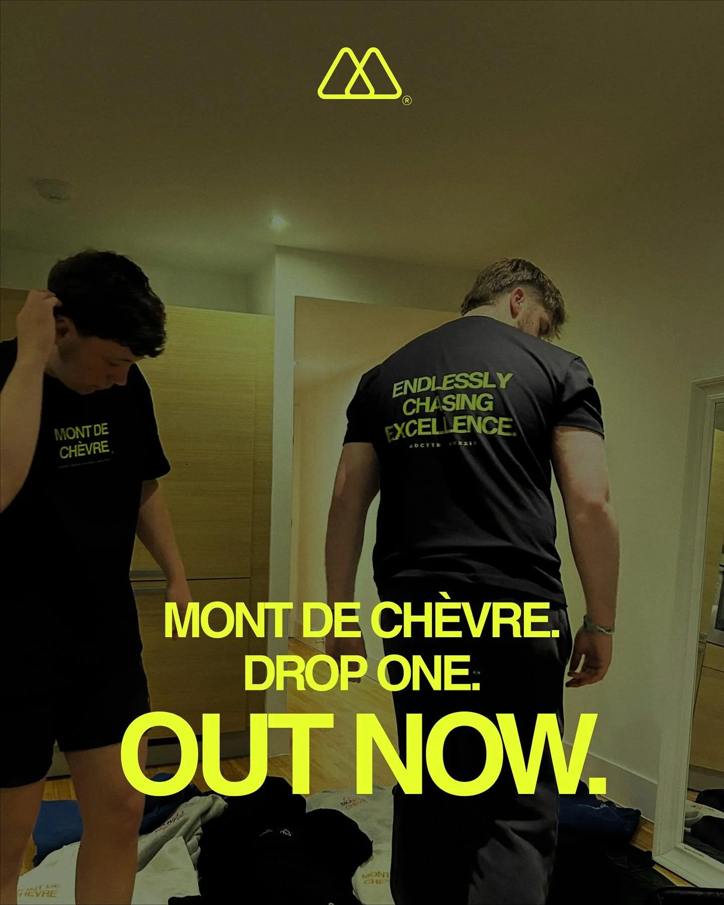 Drop One is now live. Click the link in our bio or go to montdechevre.com to join the movement. MDCTTM.