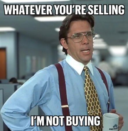 WHAT ARE YOU SELLING now that old-school software dev is dead or dying?!