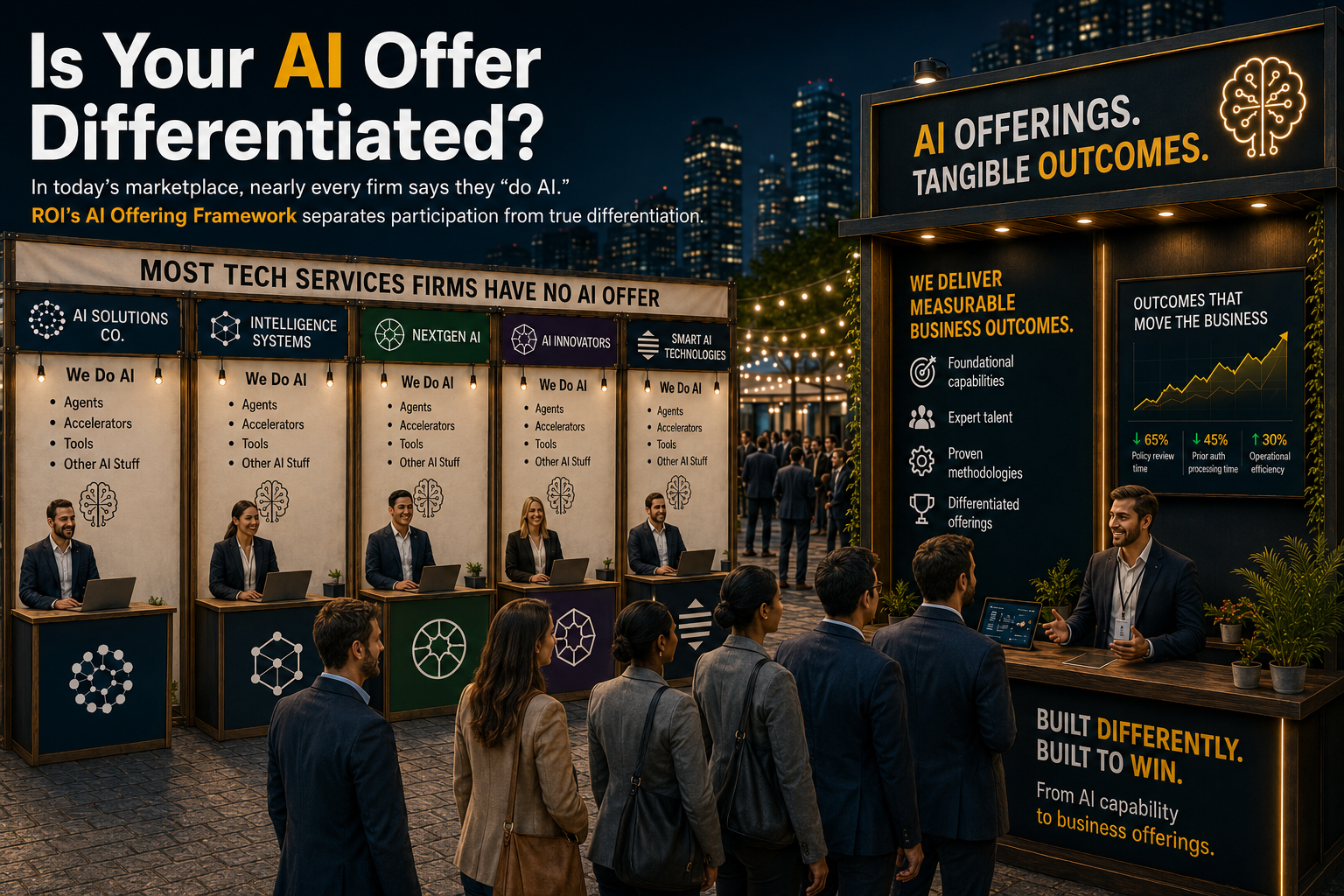 Is Your AI Offer Differentiated? The AI Offering Framework for Technology Services Firms