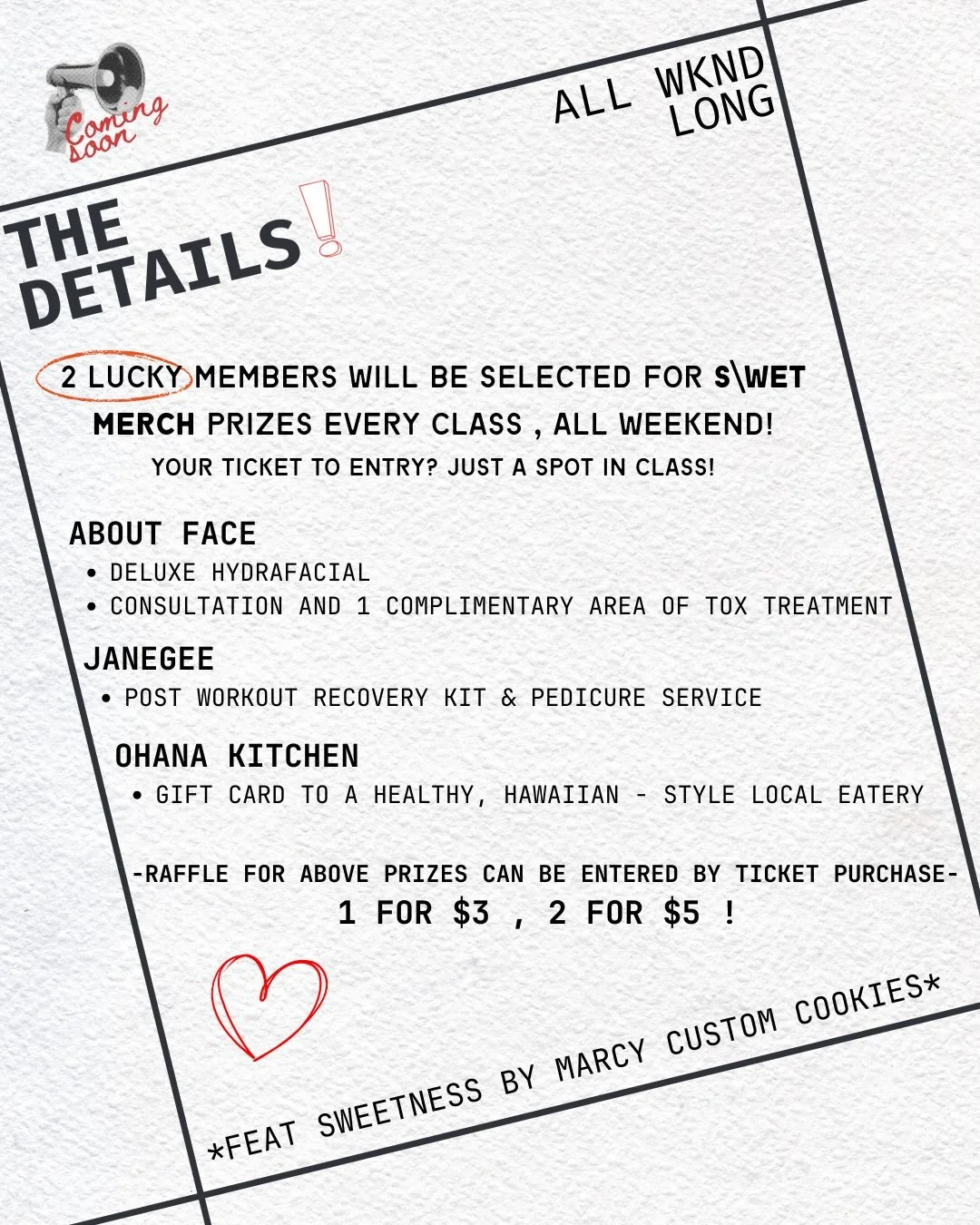 🚨PARTY DETAILS🚨

Any &amp; all are welcome, we can&rsquo;t wait to celebrate with you.