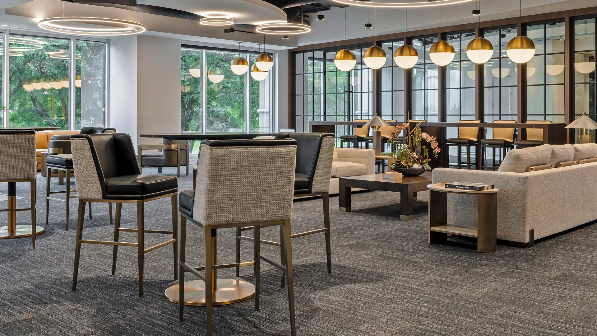 Corporate Lobby & Meeting Room Example