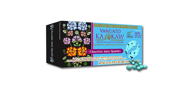 Vanuato Kakaw Chocolate Anise Sparkles