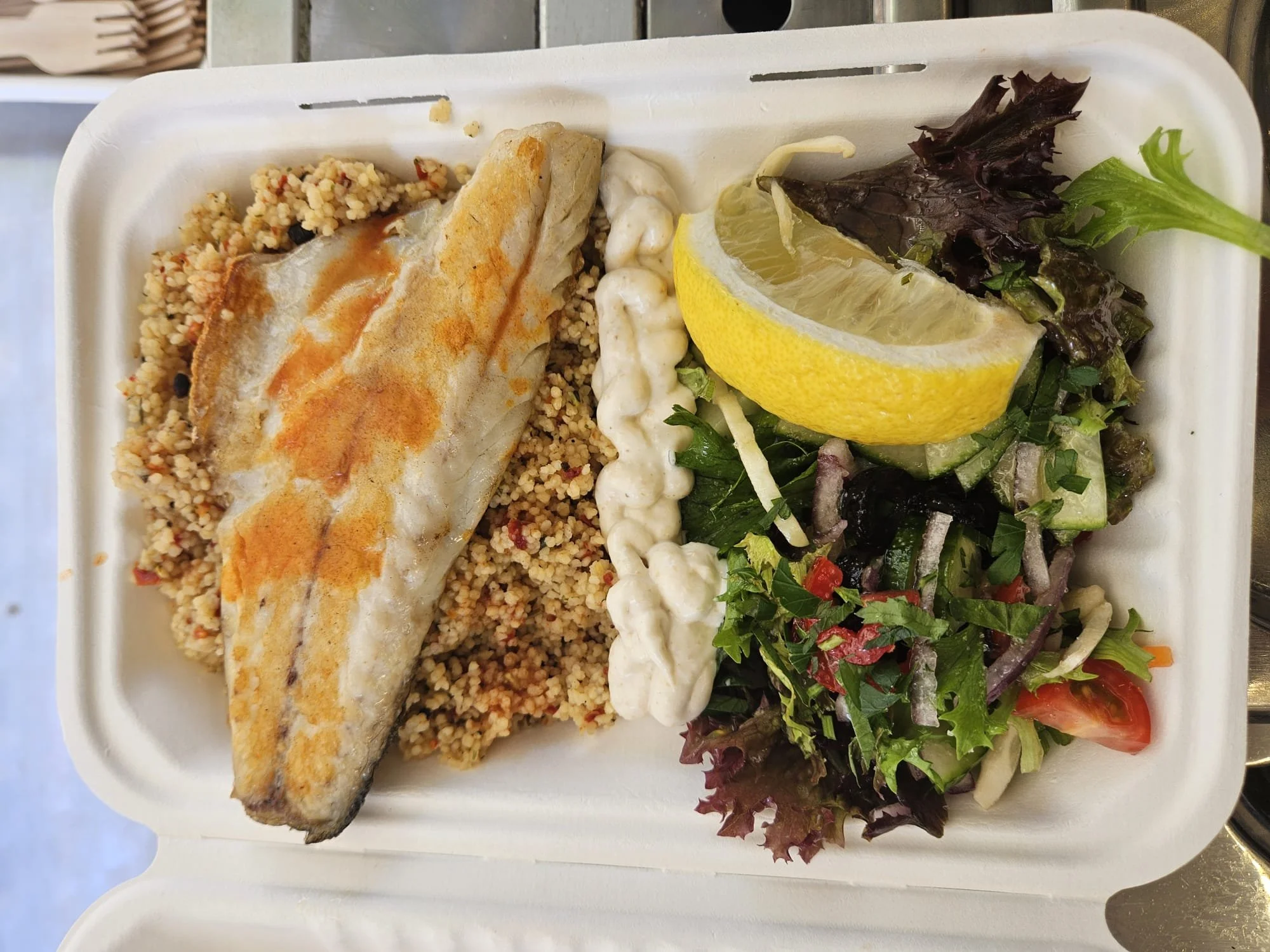 Seabass & Couscous Box