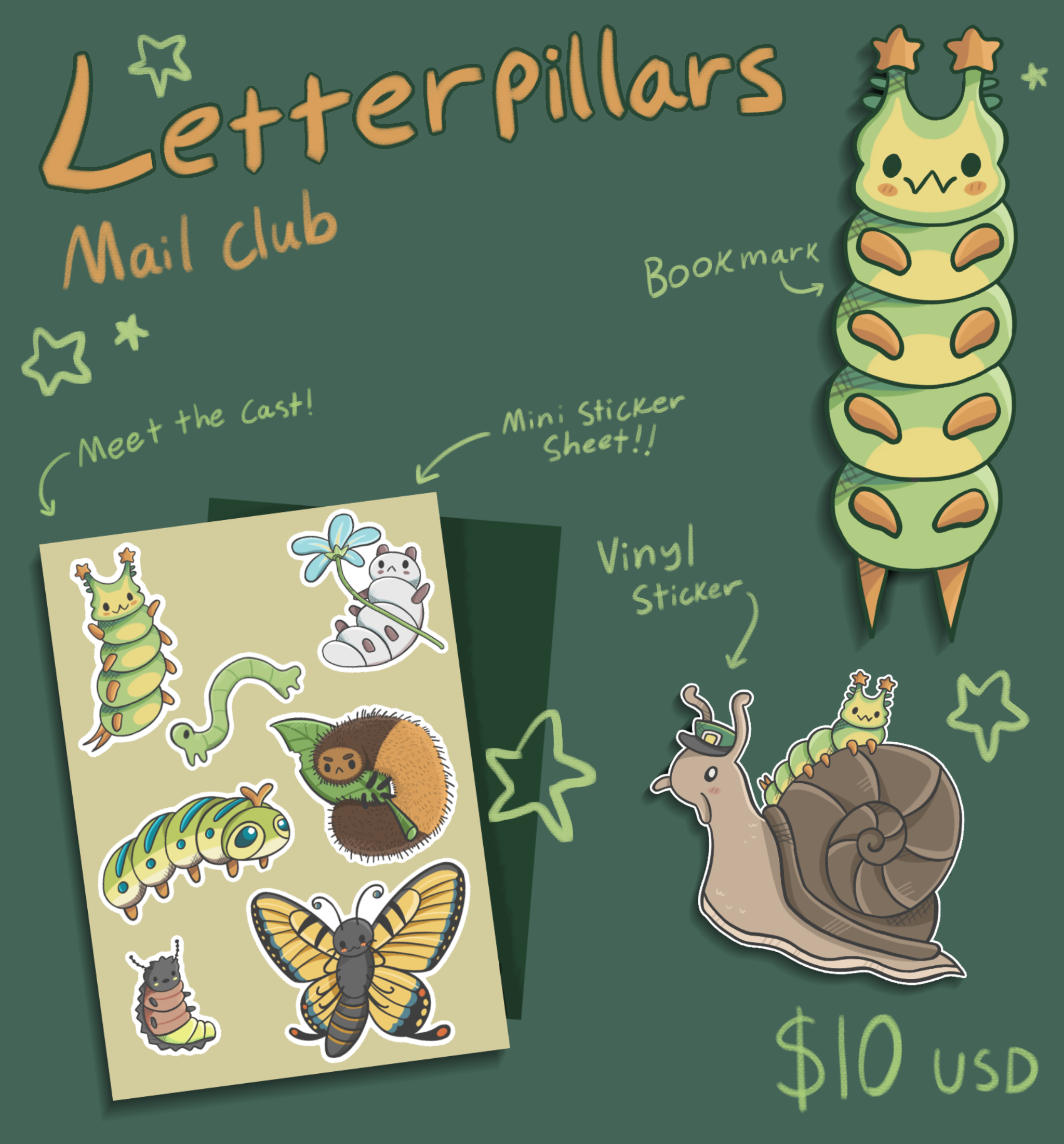 Letterpillars Mail CLub