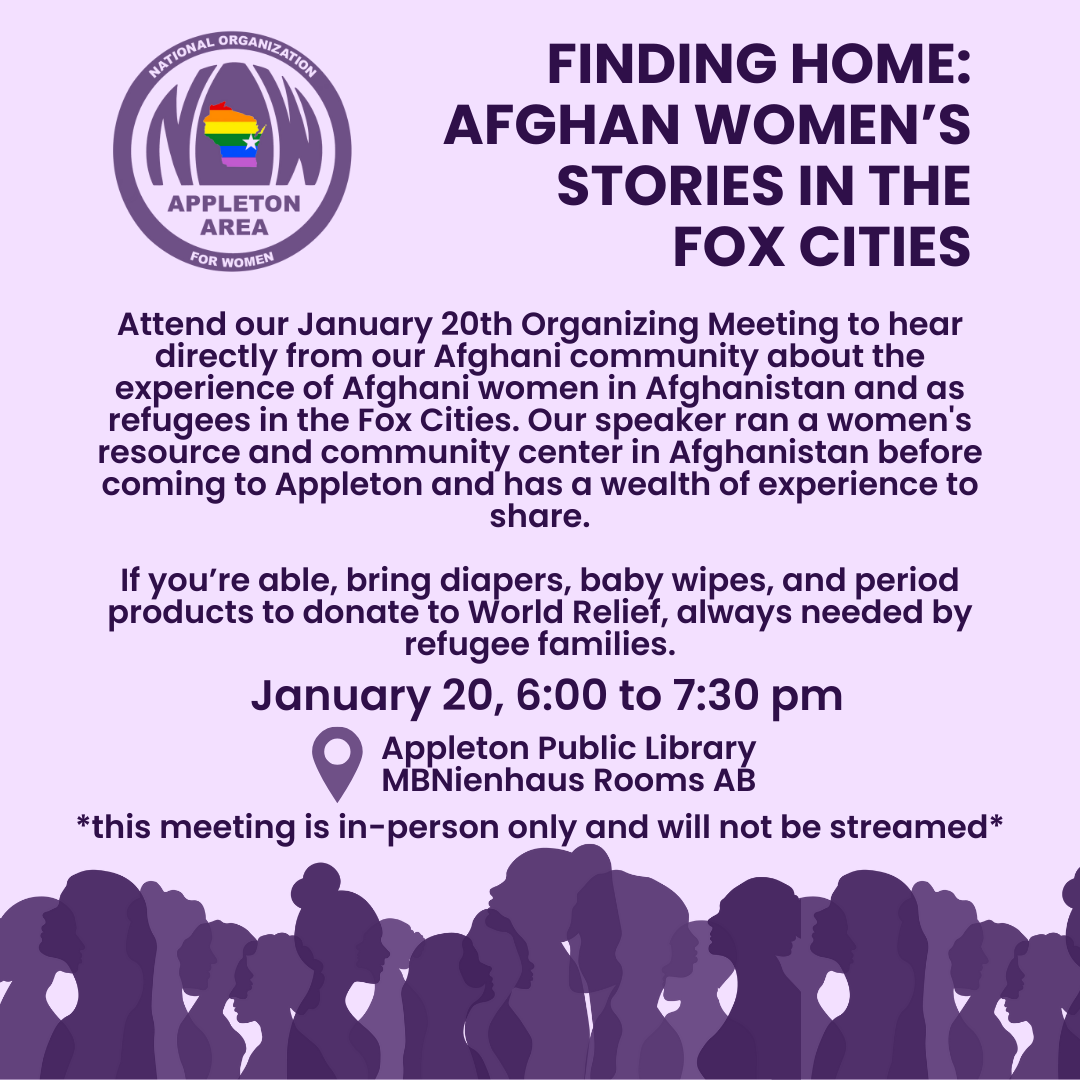 Finding Home: Afghan Women’s Stories in the Fox Cities