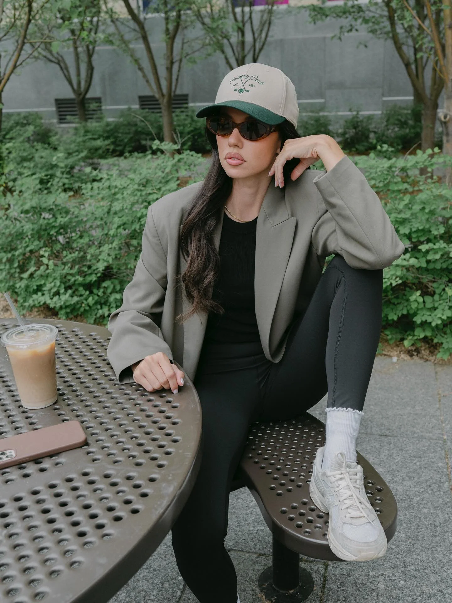 Shop the two-tone Green/Beige country club hat now! 🧢

#countryclub #clubhatsco