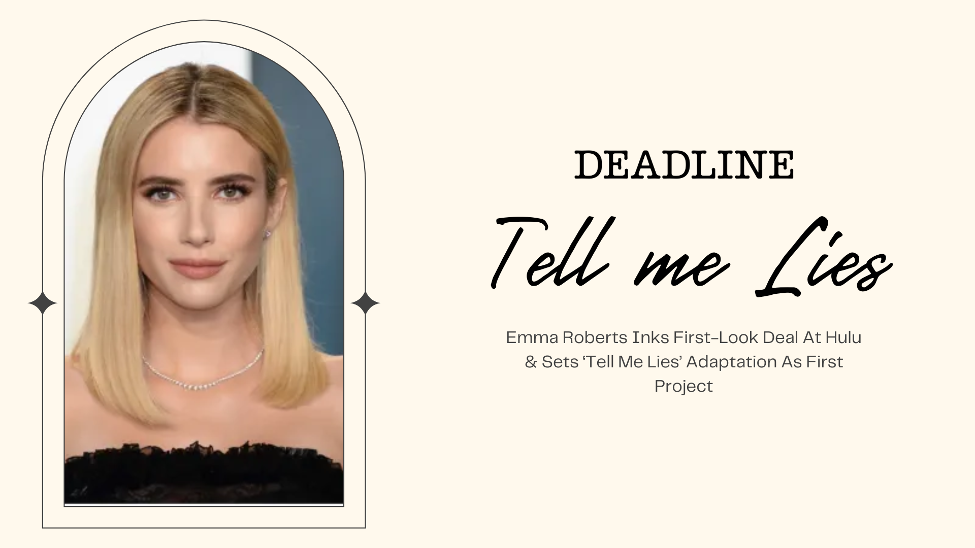 Emma Roberts Inks First-Look Deal At Hulu & Sets ‘Tell Me Lies’ Adaptation As First Project