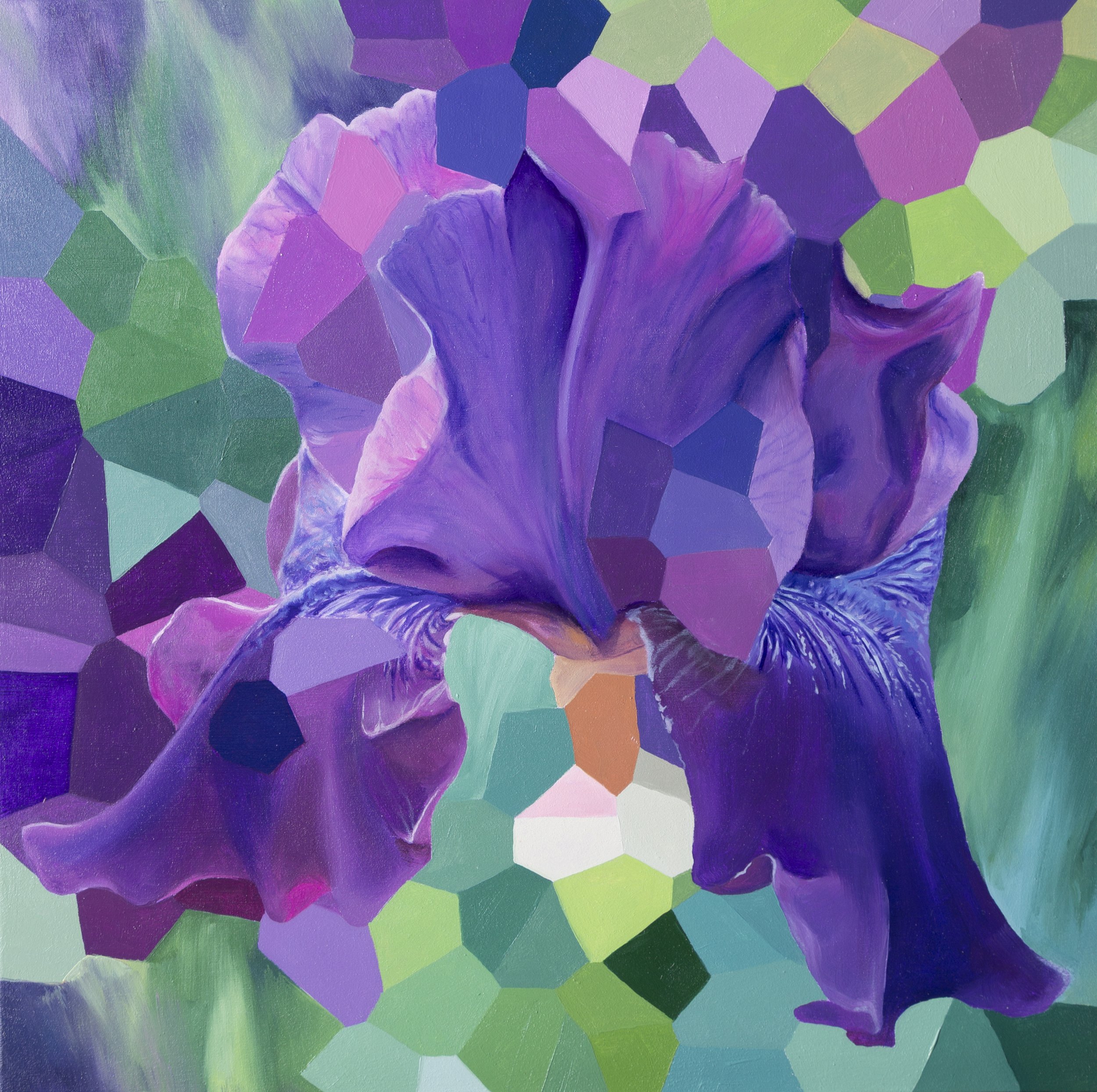 Iris
12x12, oil on panel, 2025