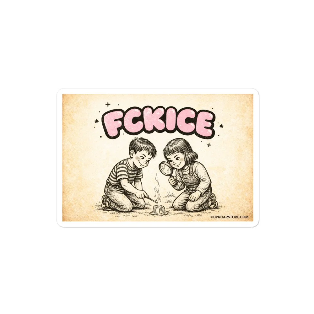 FCKICE is Child's Play Sticker (4")