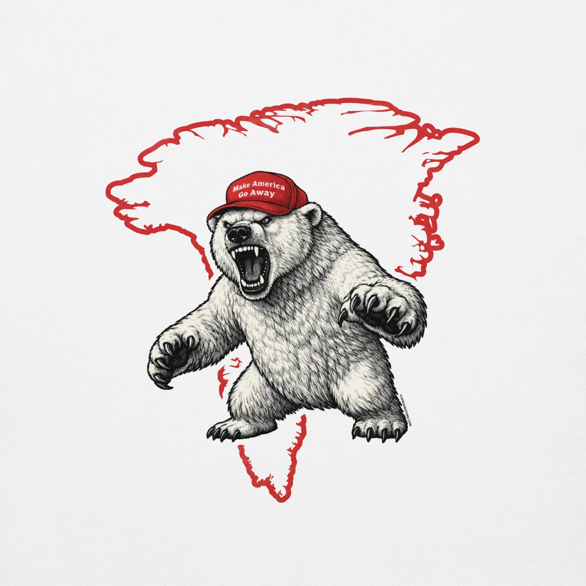 "MAGA" Bear Nu det NUUK! Unisex Hoodie