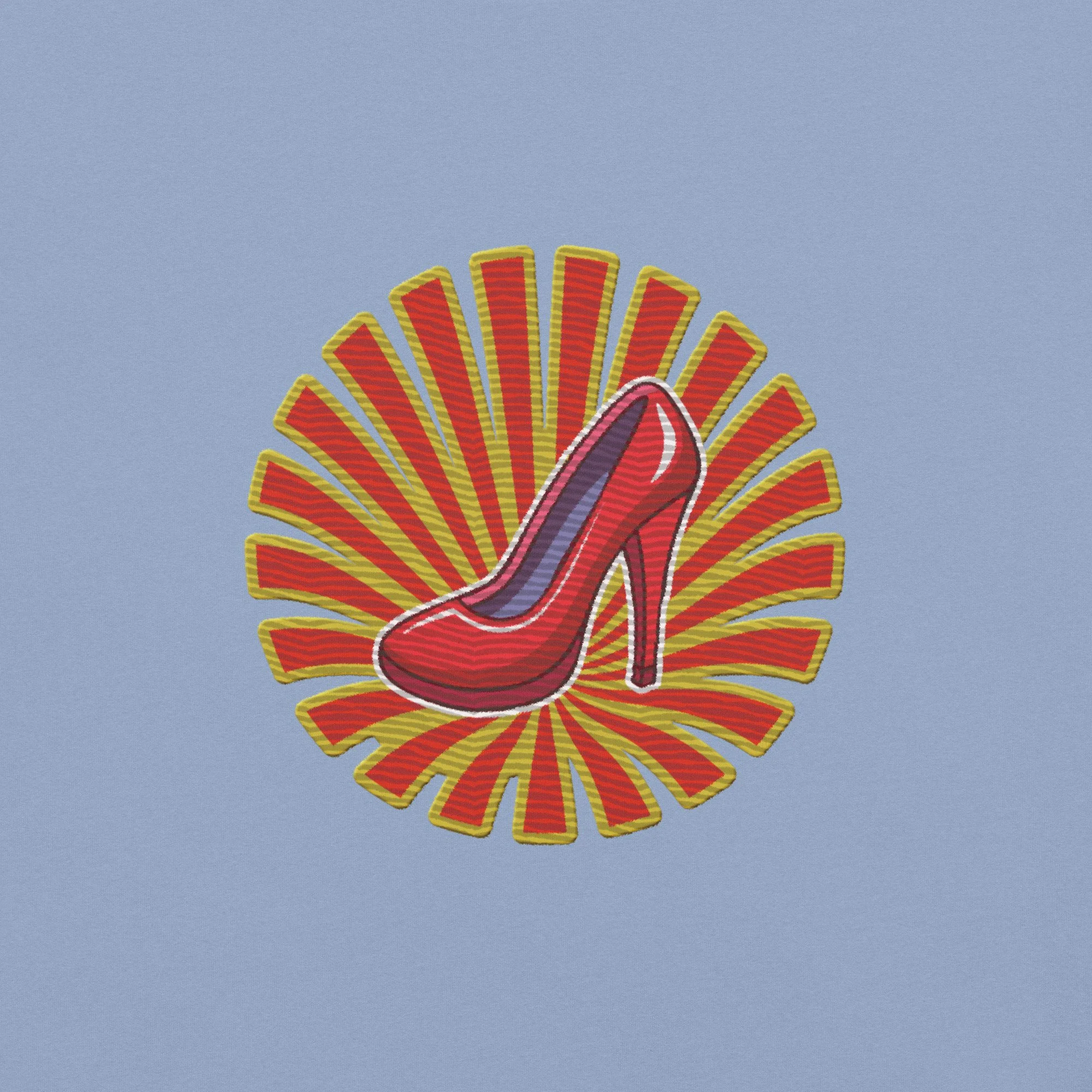 Stitched Signals "STOMP" Garment-Dyed Embroidered T-Shirt