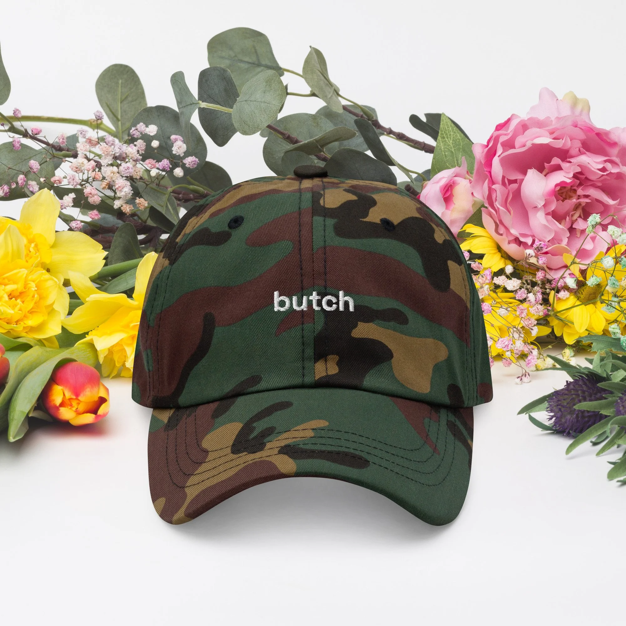 Stitched Signals "BUTCH" Embroidered Dad Hat