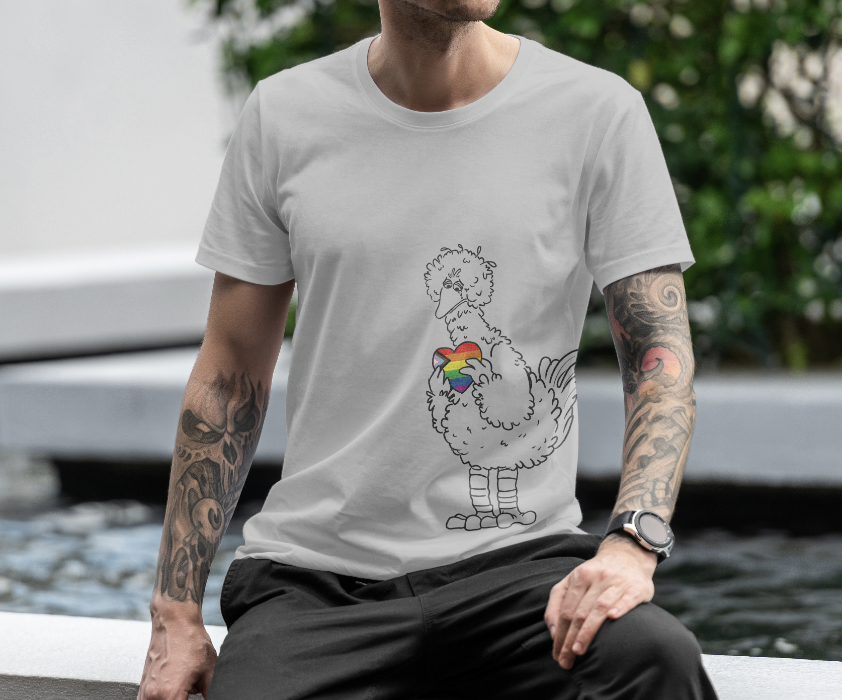 Stand with PBS "Pride Edition" Short Sleeve T-Shirt