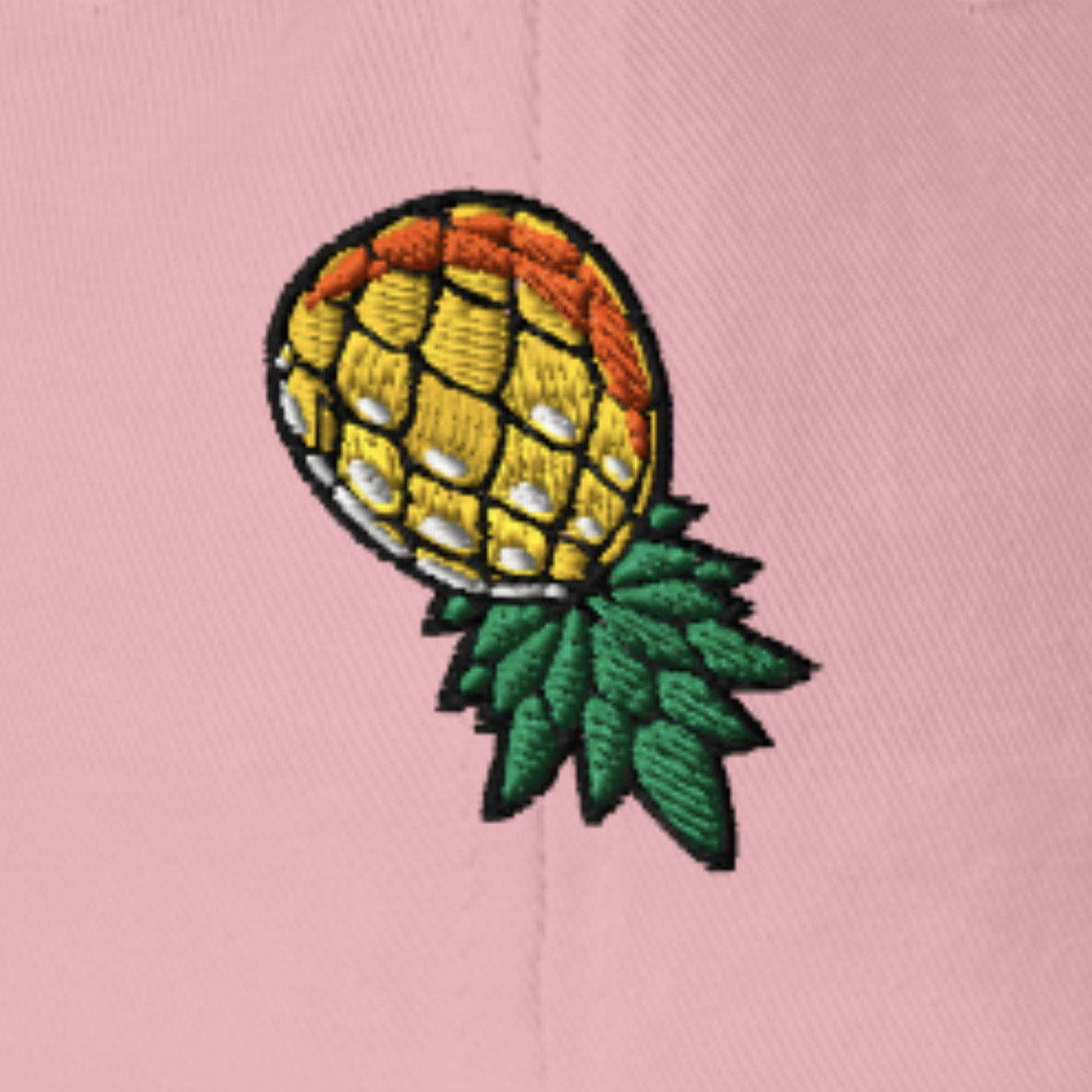 Stitched Signals "PINEAPPLE" Embroidered Dad Hat