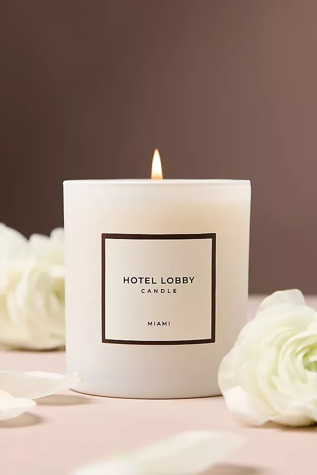 Hotel Lobby Fresh Miami Boxed Candle