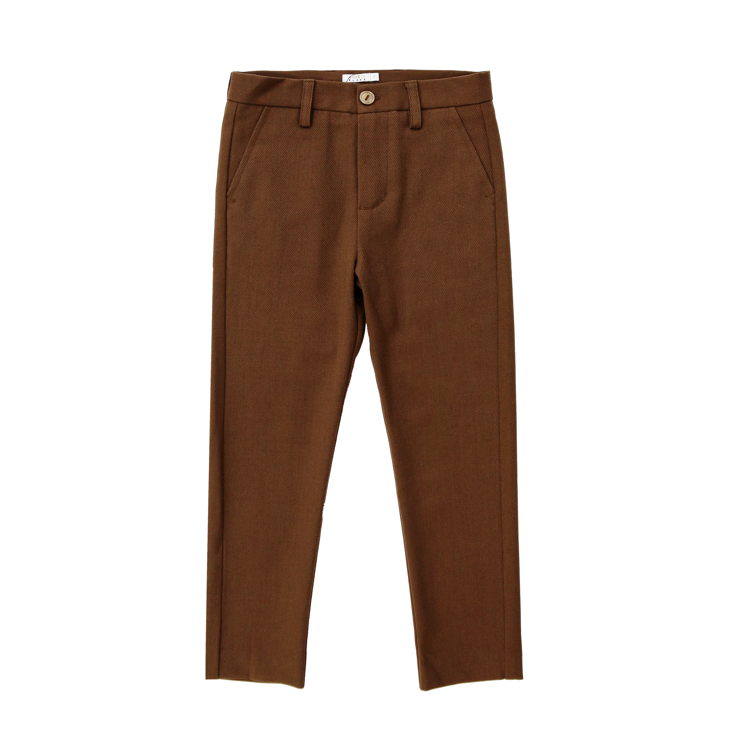 Coco Blanc Dressy Pants - Mocha