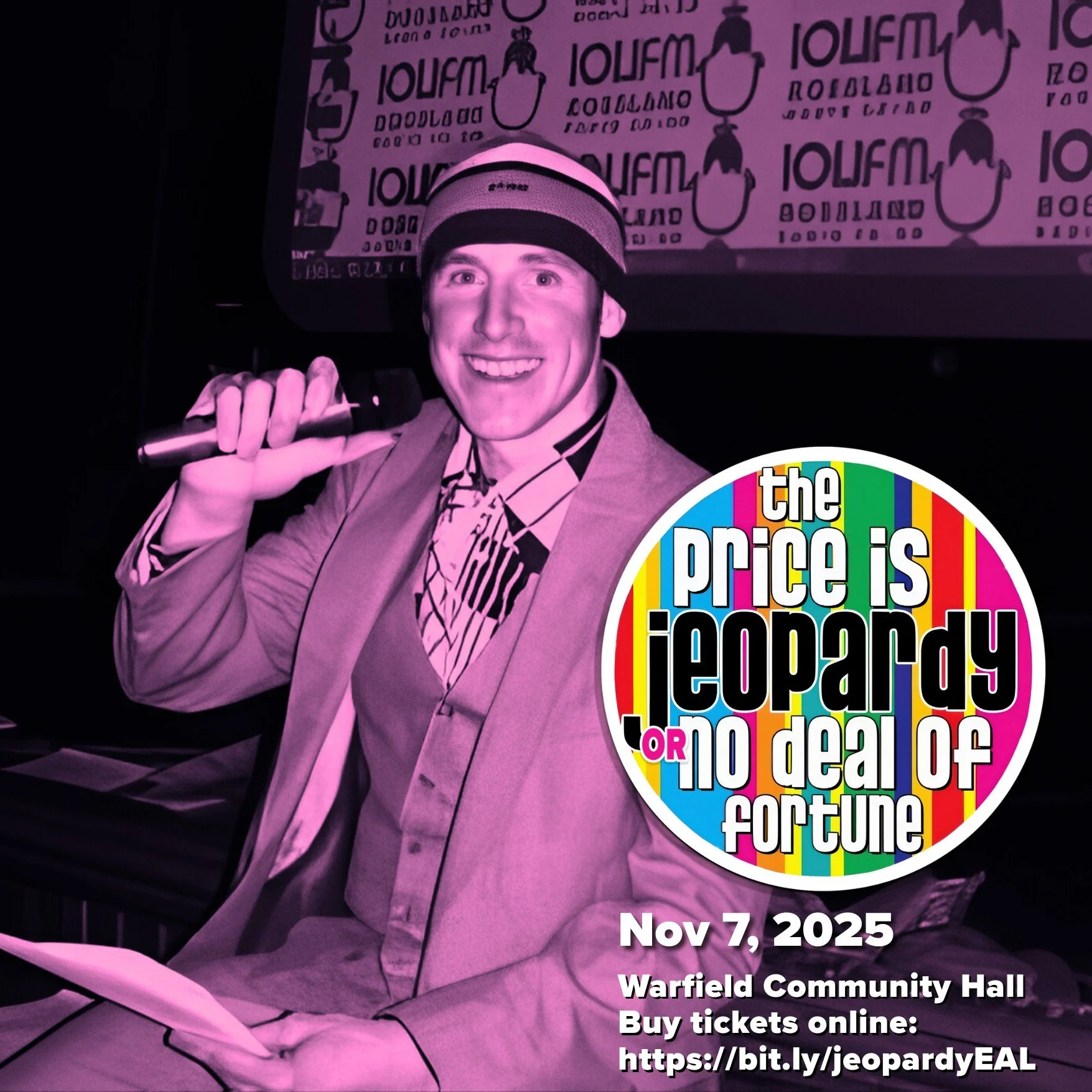 GOT YOUR TIX YET?!

🎉 What to Expect at THE PRICE IS JEOPARDY OR NO DEAL OF FORTUNE 🎉
Never been to one of Phil Loosely&rsquo;s legendary game shows? Here&rsquo;s what you&rsquo;re in for:
🧠 Jeopardy-style trivia with a hilarious twist
🎭 Wild tea