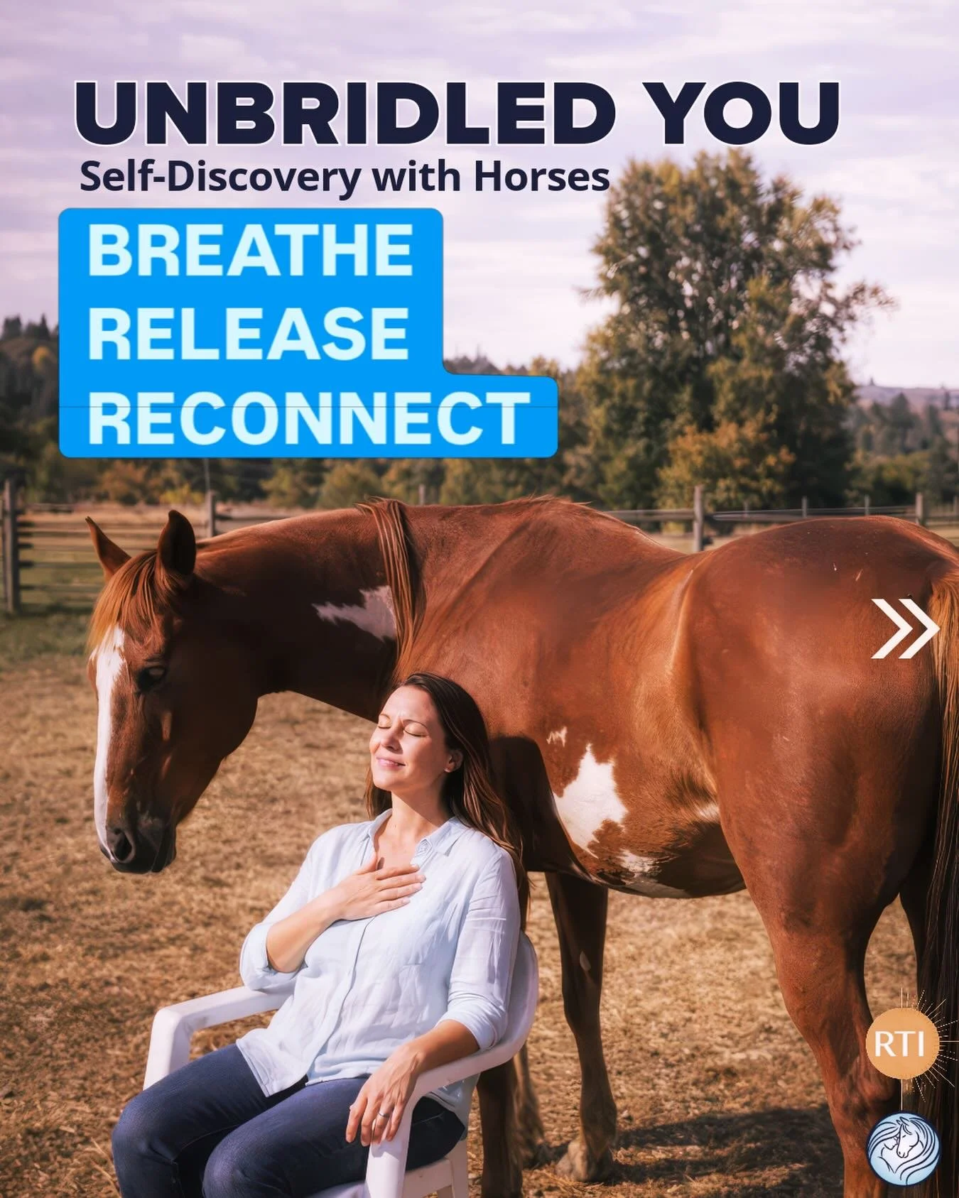What if your next act of self-care wasn&rsquo;t about doing more&hellip; but about coming home to yourself?

Join us for Unbridled You, a unique experience that combines somatic breathwork, horse wisdom, and time in nature.

Guided by Stacey Chartres