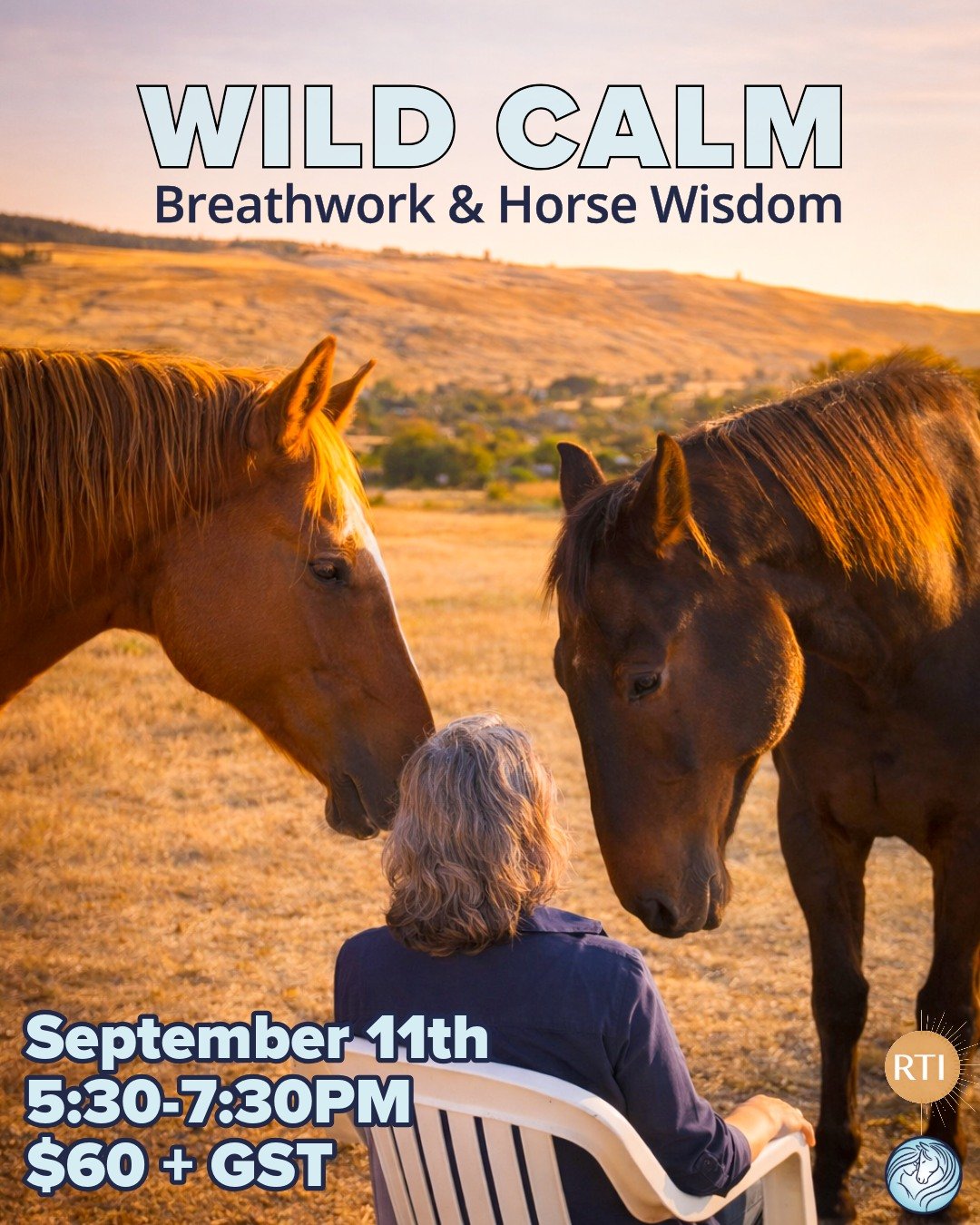 🌿 Wild Calm is back!
We're so pleased to be offering 2 more sessions this fall!! THEY WERE A BIG HIT!

If you're craving a chance to slow down, take a deep breath, and spend time in the calming presence of the herd, we'd love to welcome you.

In col