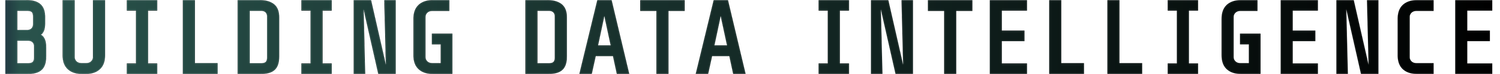 BUILDING DATA INTELLIGENCE