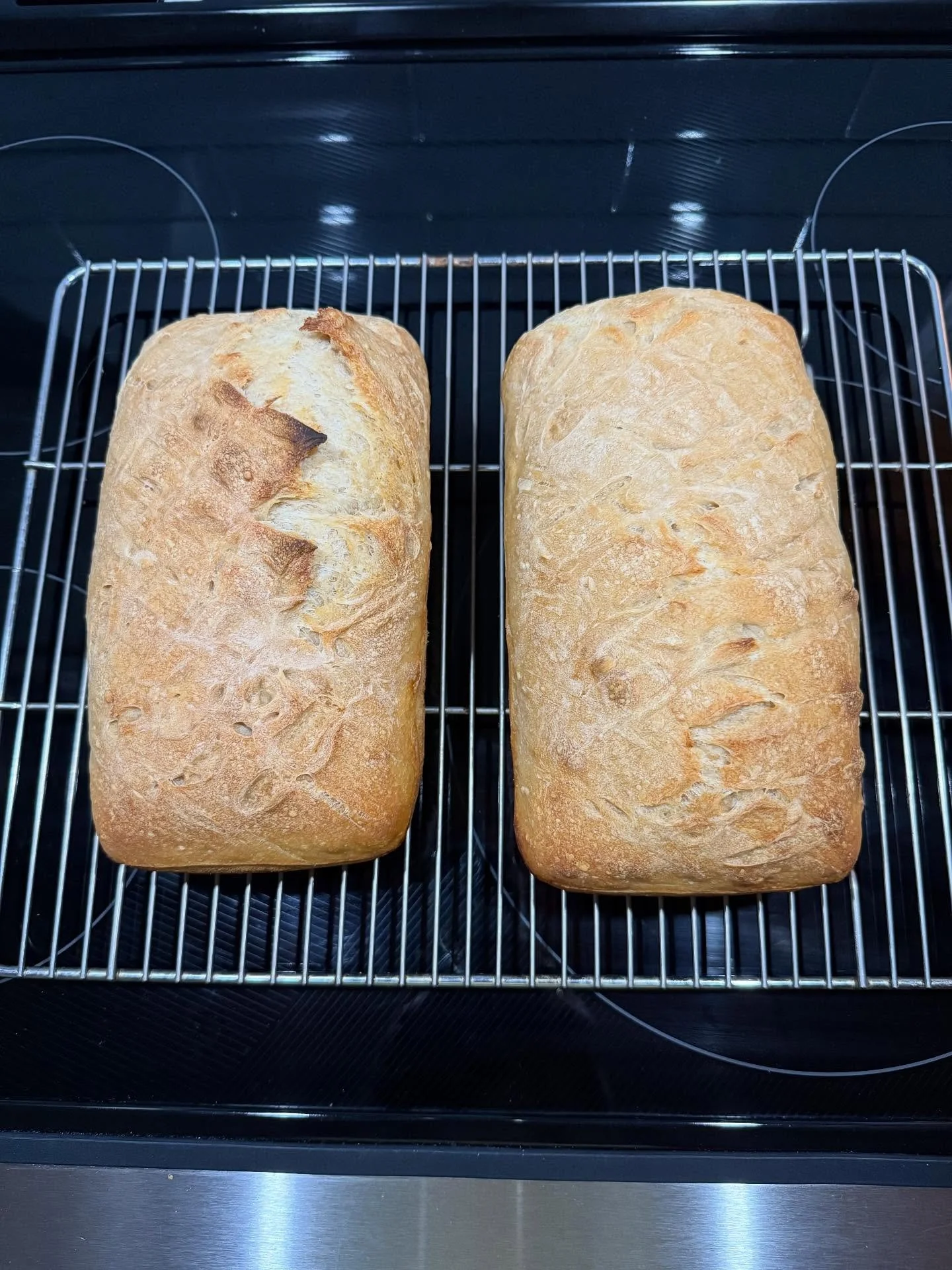 Sourdough goodness using starter we brought back from Colorado a couple years ago thanks to @ventureed and @whattagutta_reed .Nothing like the smell of fresh baked bread! #sourdough #bread #toast #colorado #rockymountains