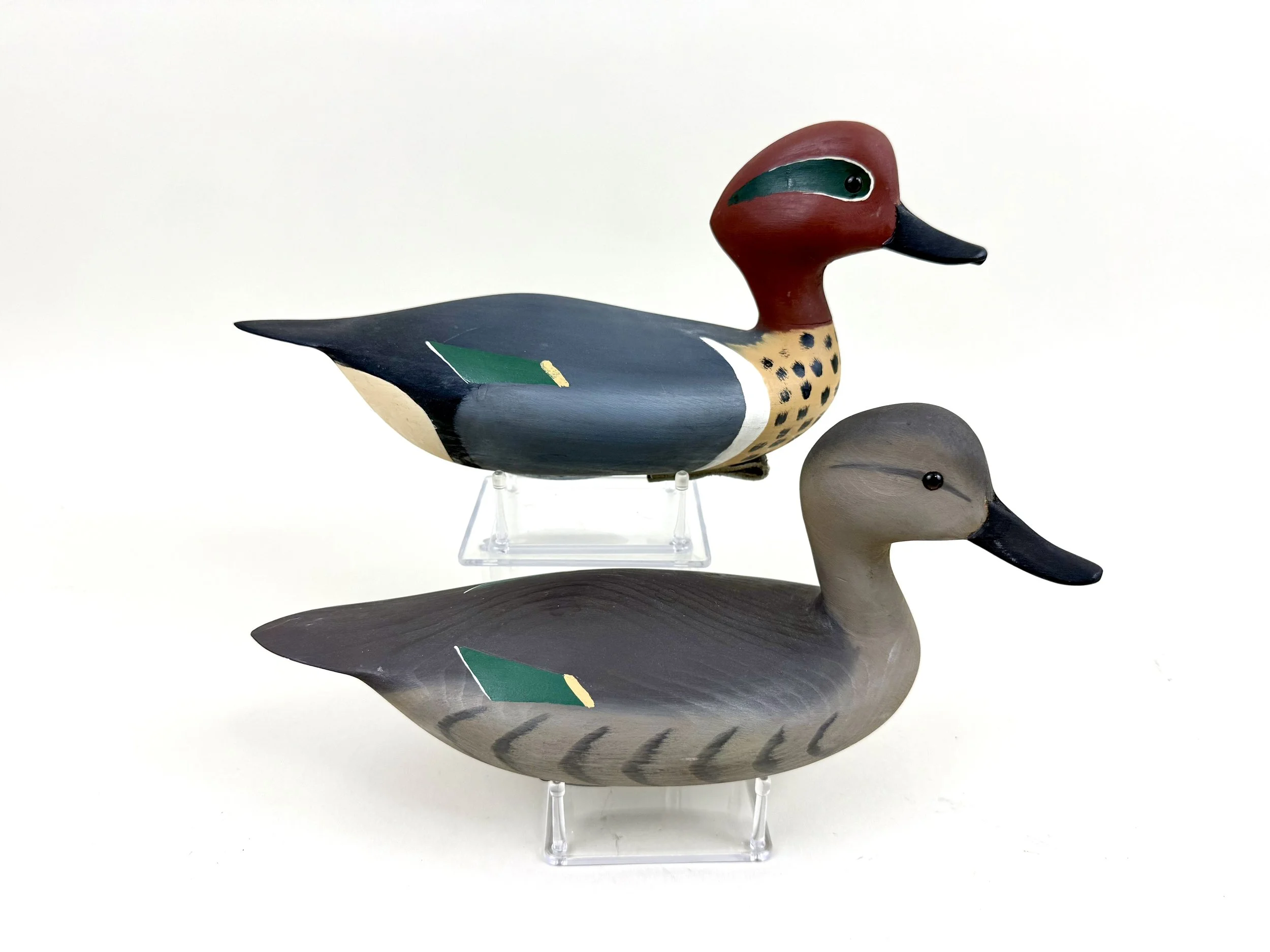 Pete Peterson Green Wing Teal Pair