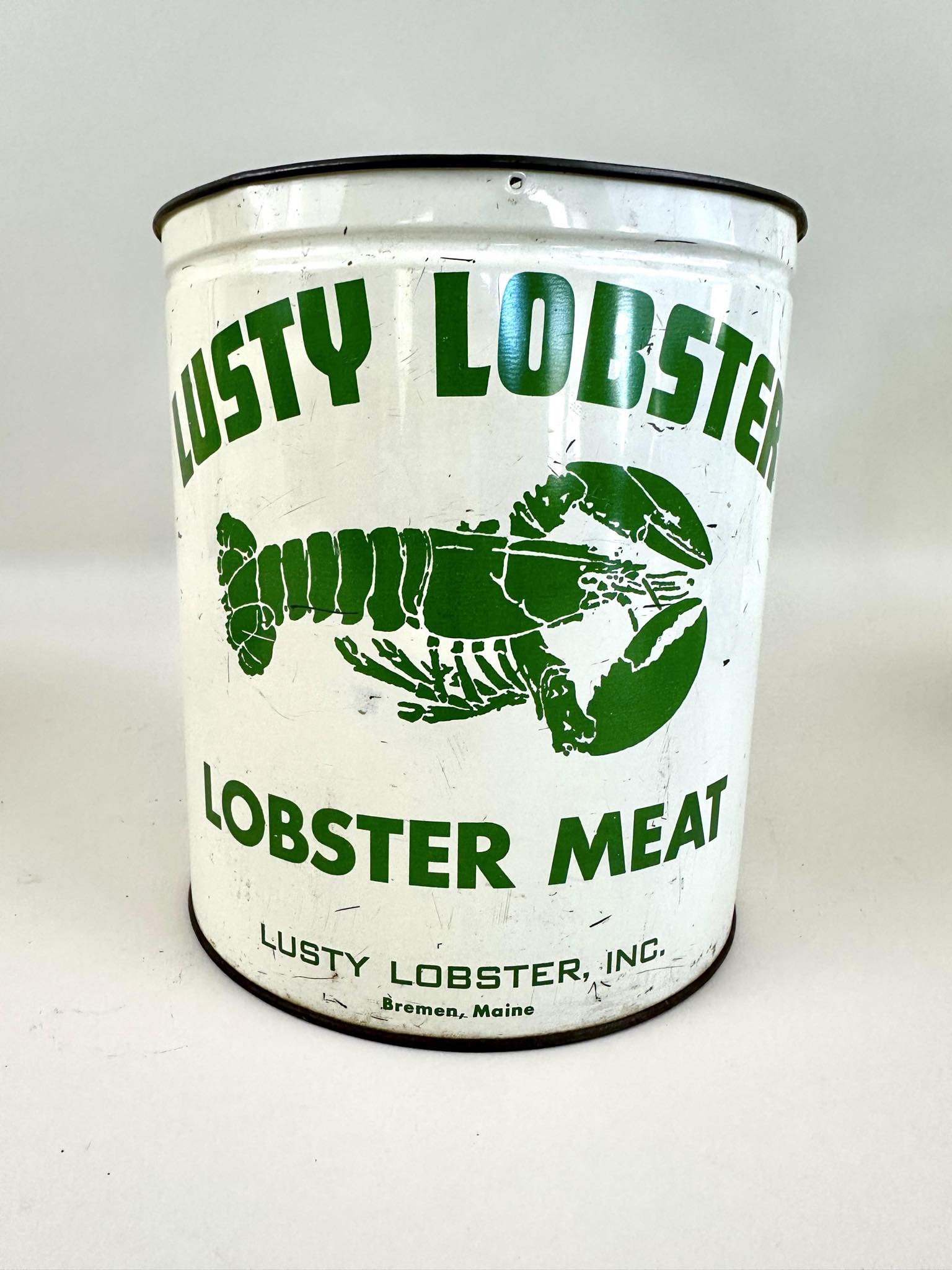 Lusty Lobster Gallon Tin