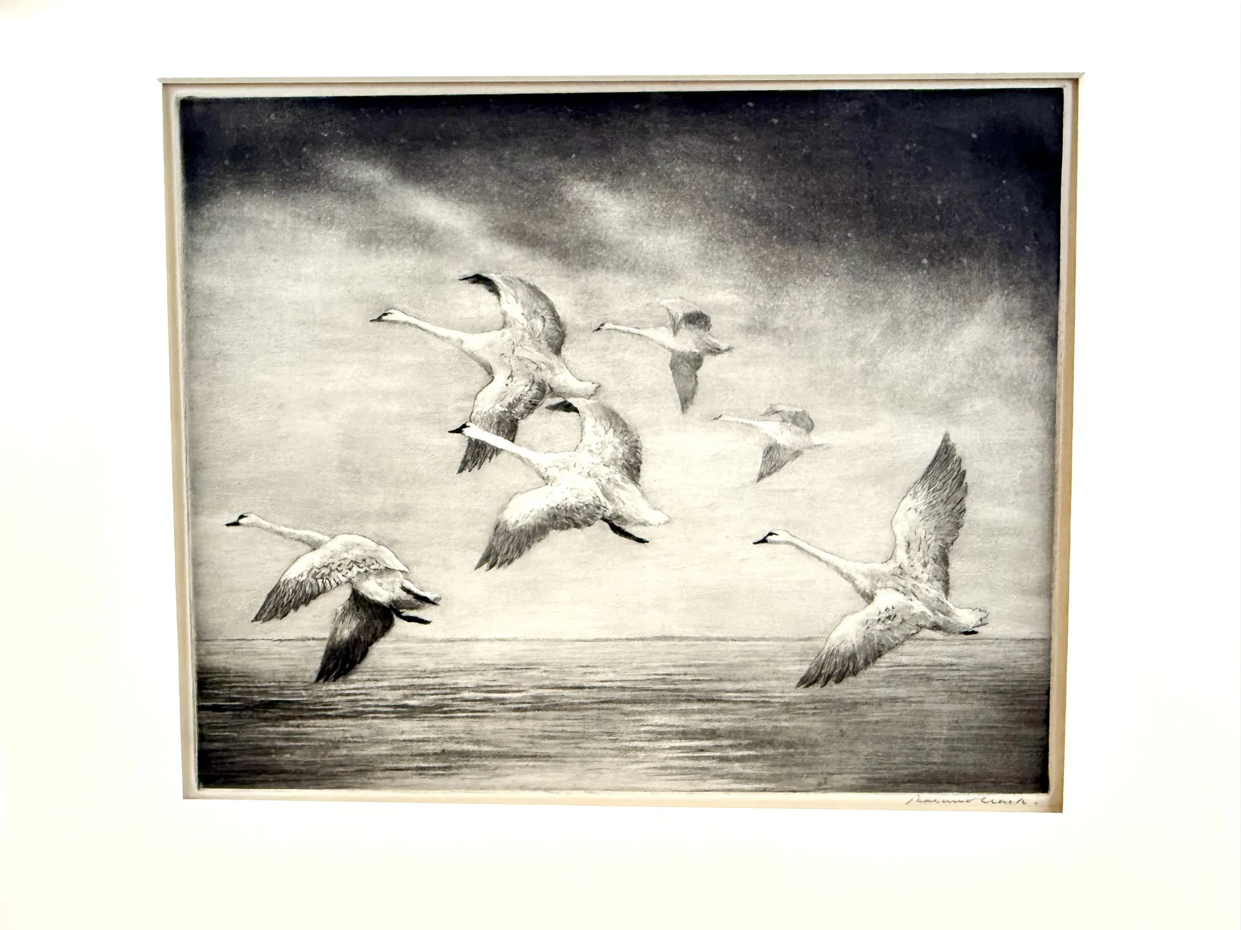 Roland Clark "Six Swans"