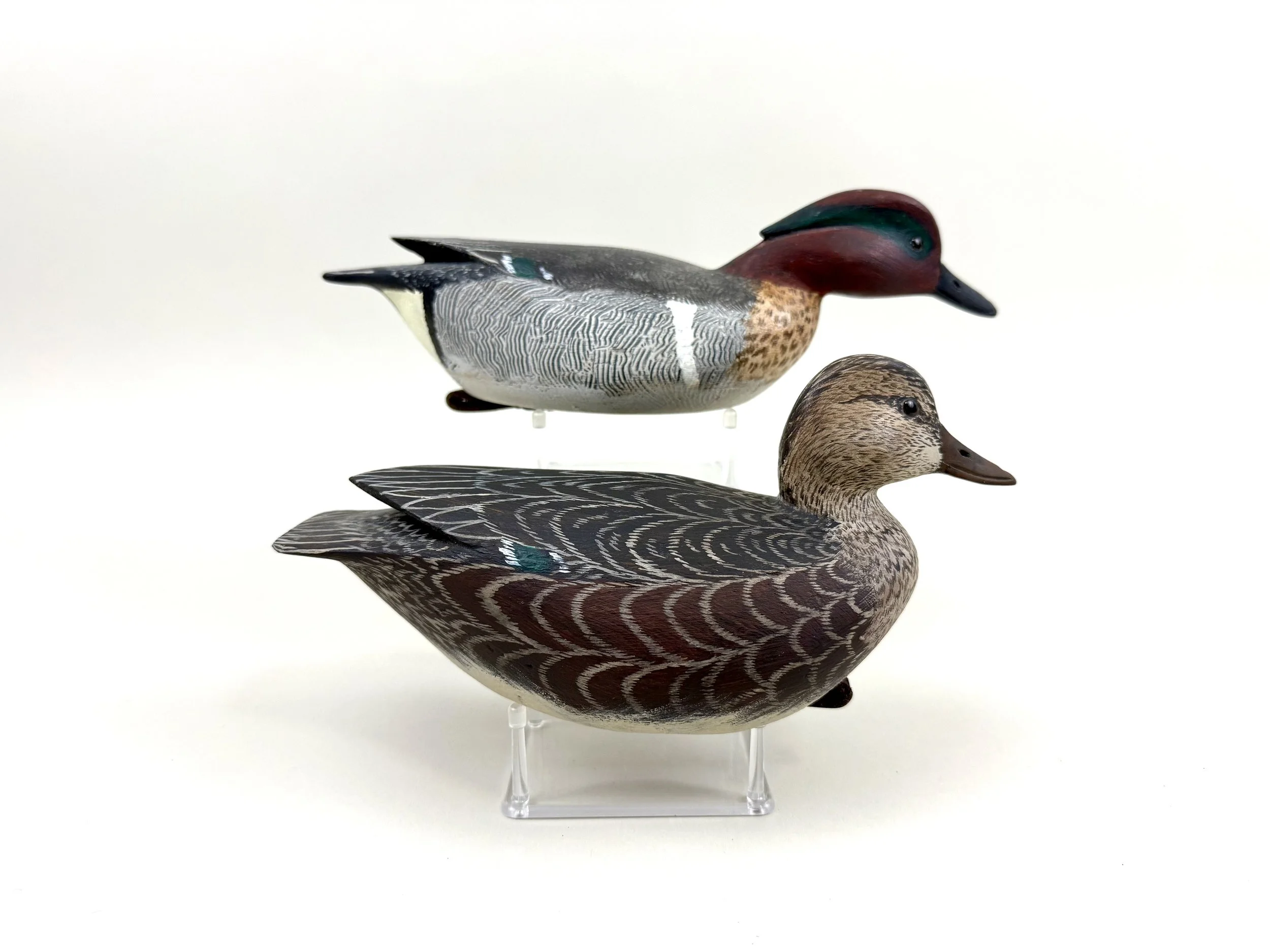 Tom Boozer Green Wing Teal Pair