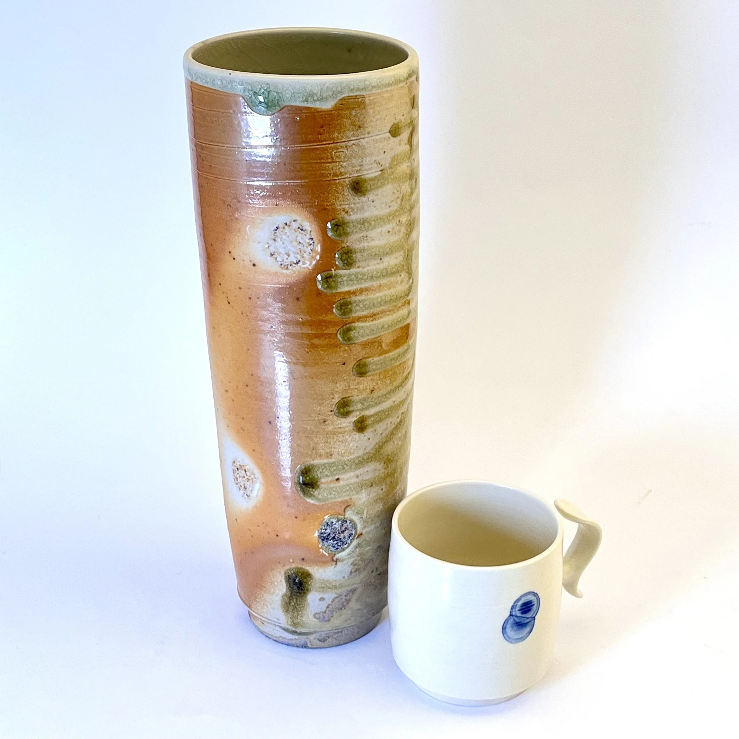 Tall Vase, Wood-fired