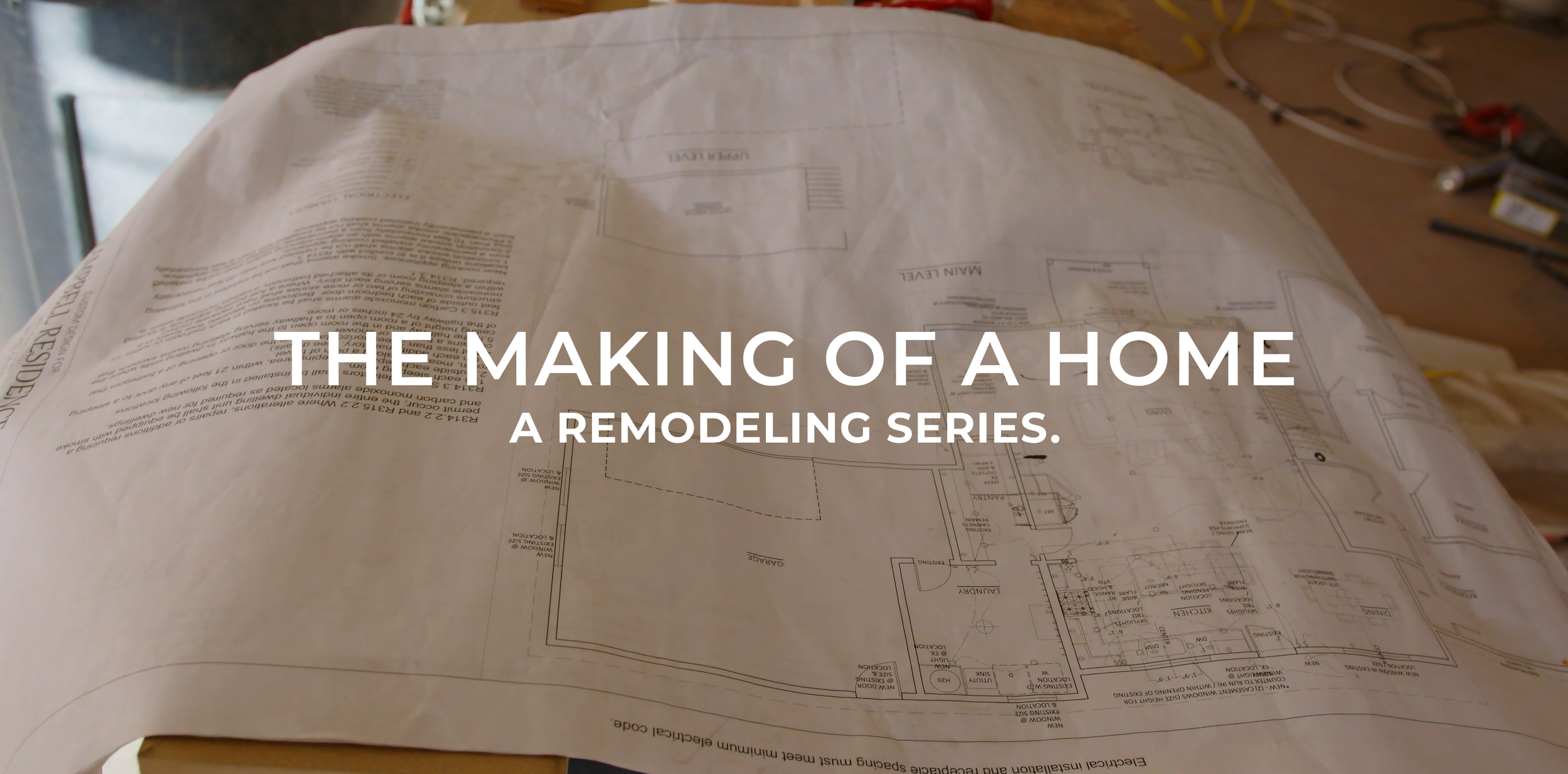 Inside a Full Home Remodel in Southern, Oregon.