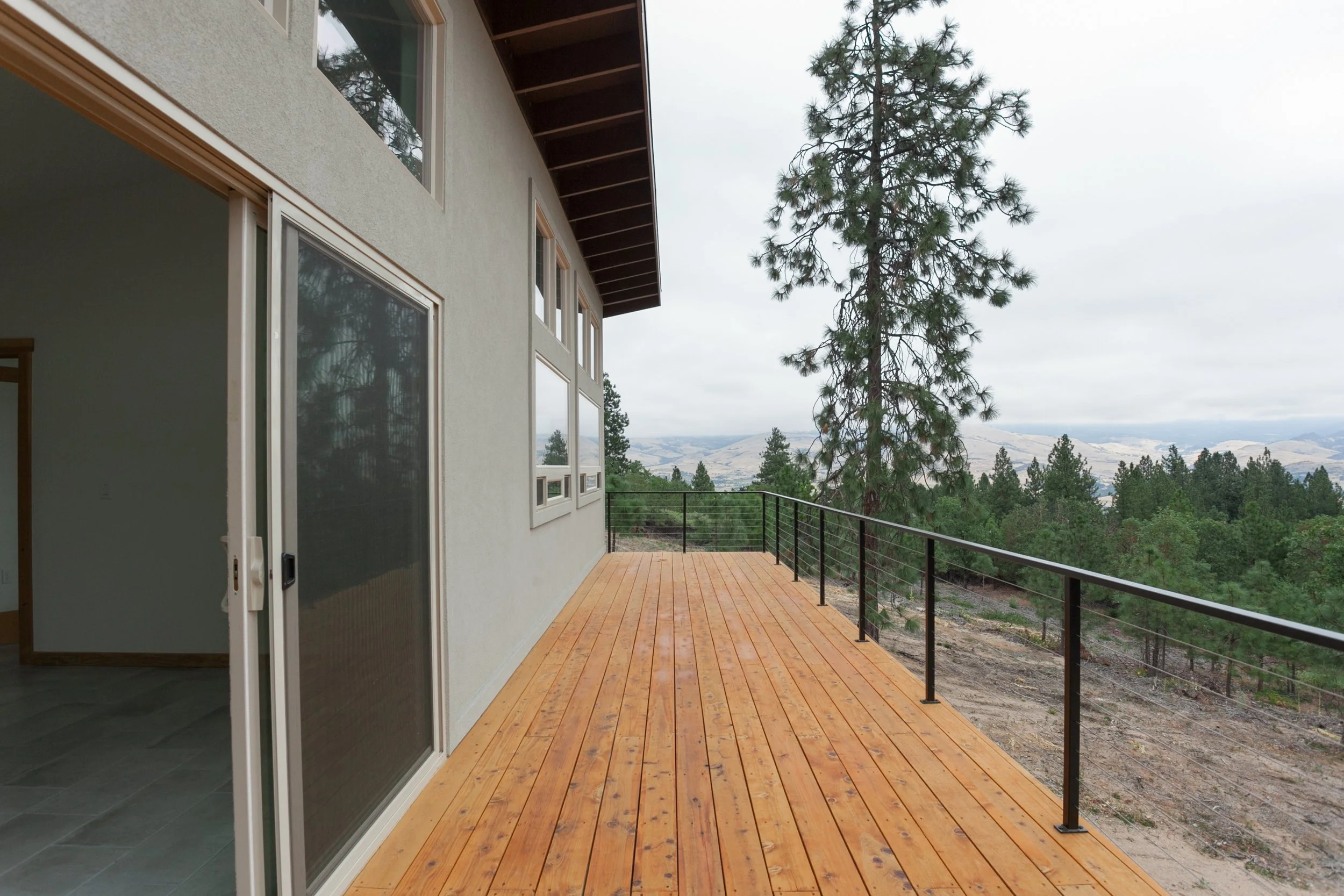 Modern Custom Home with Forest Views and Natural Light