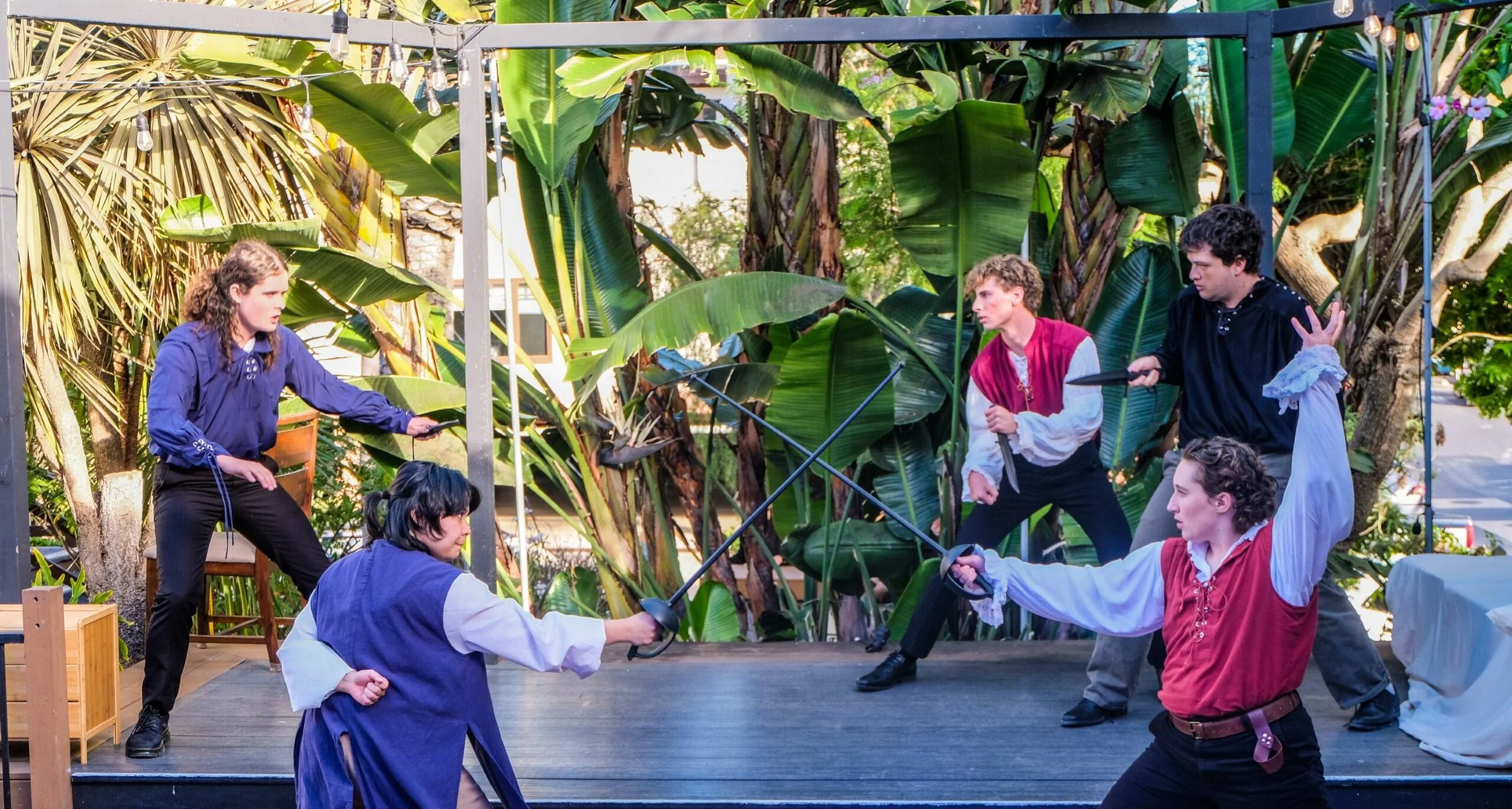 Photo: Morgan Holcomb
(Sage Schaarsmith, Harrison Tate-Pascua Matthew Nordstrom, Madi Winter, Nate Wienick)