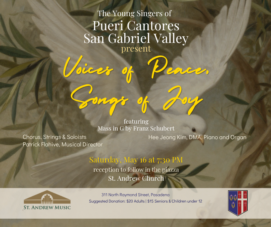 Pueri Cantores: Voices of Peace, Songs of Joy
