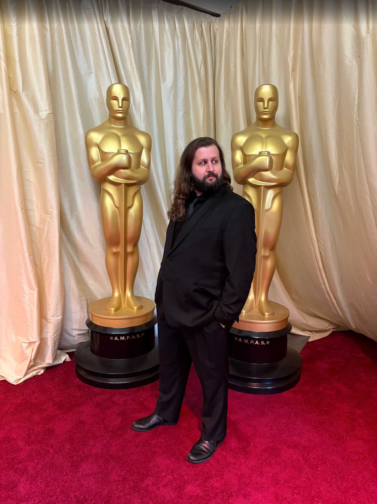 Adam at the Academy Awards, March 2, 2025
