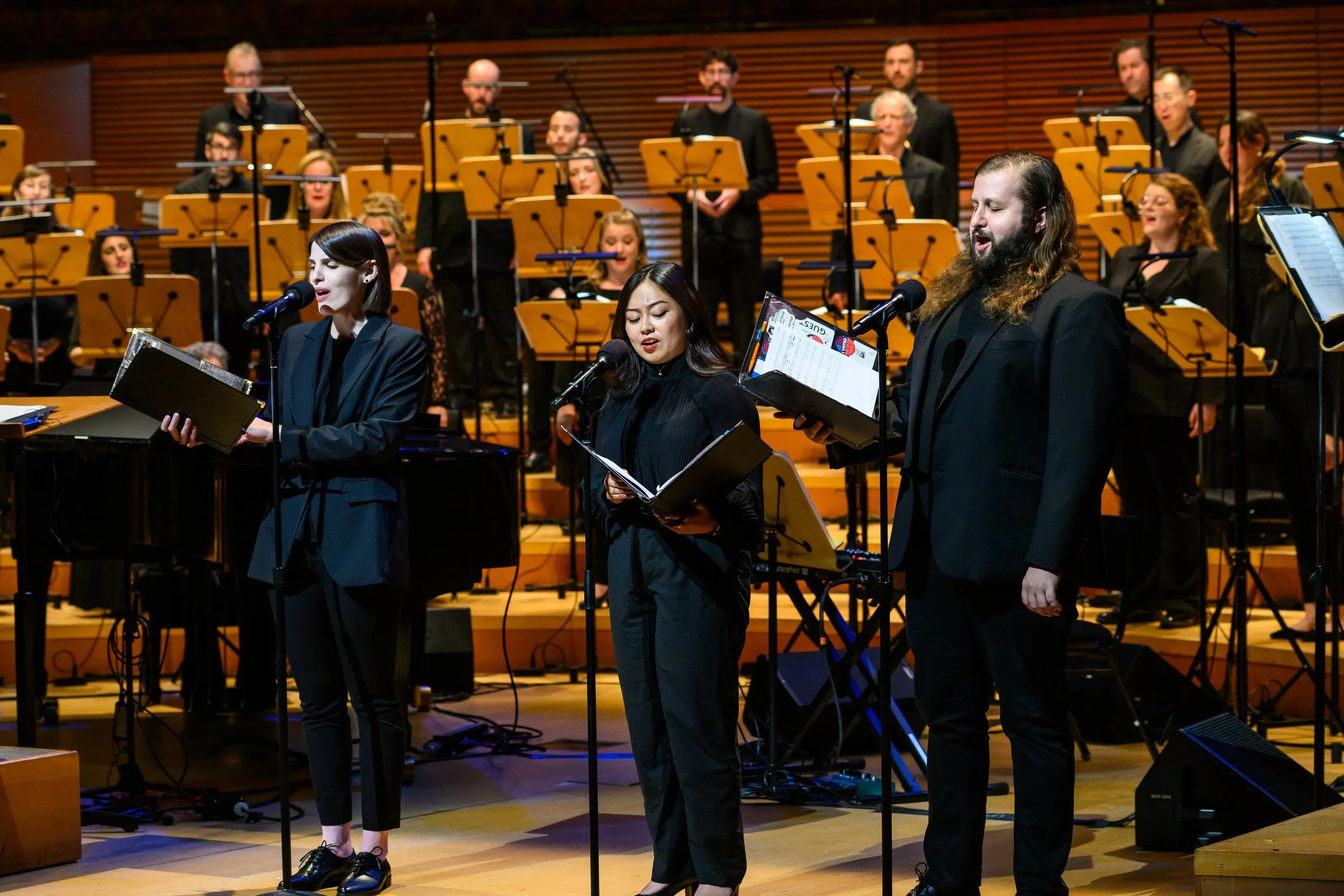 Adam is joined by Graycen Gardner (soprano) and Carmen Edano (mezzo) for Michael Abels' Omar with the LA Master Chorale, June 1, 2025