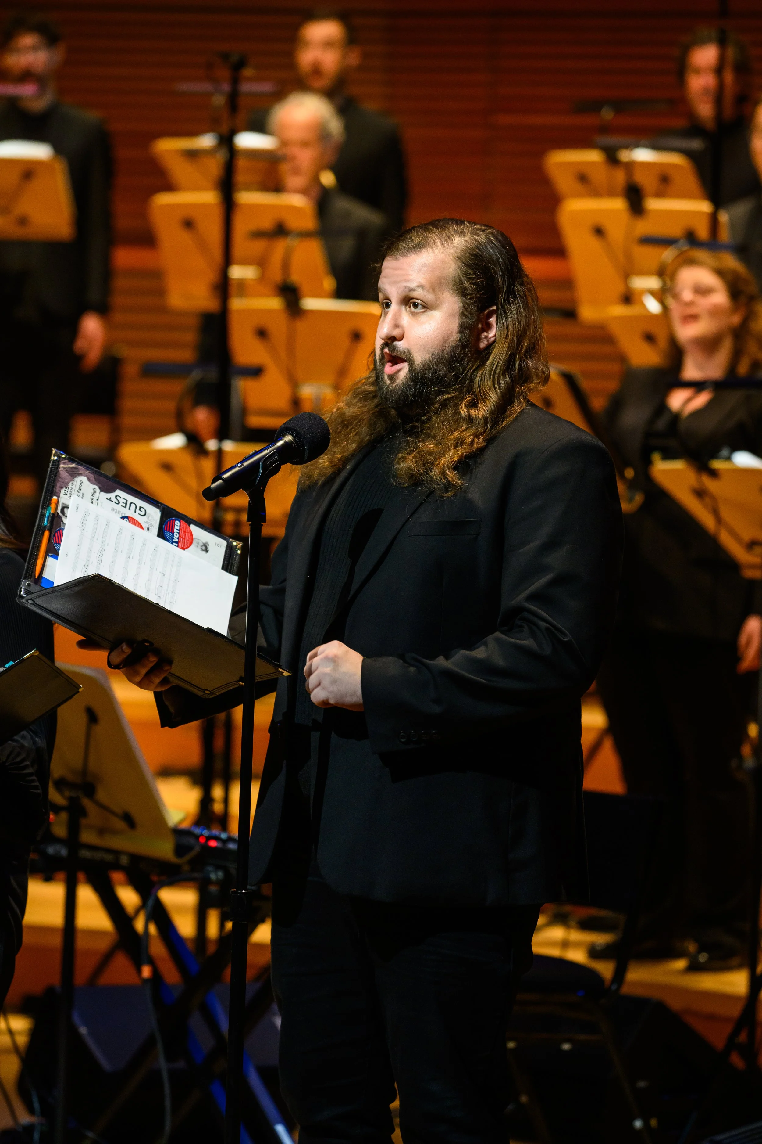 Adam sings the titular role in Michael Abels' Omar with the LA Master Chorale, June 1, 2025