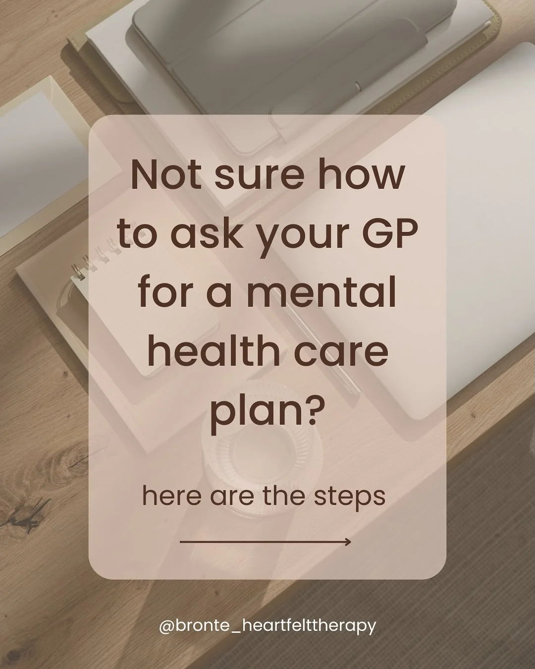 Let me ease the mental load a tiny bit and tell you exactly how to get a mental health care plan ➡️➡️

#mentalhealth #mhcp #socialwork #support