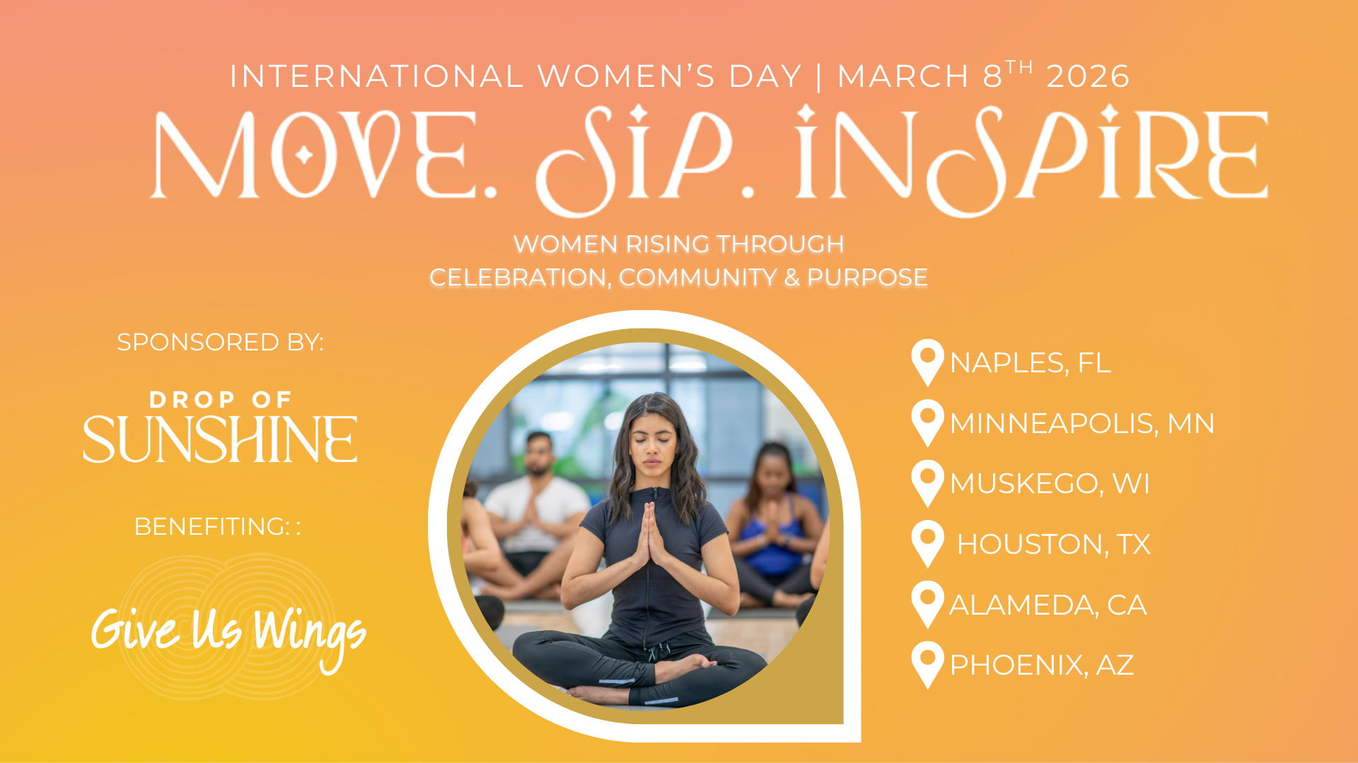 Nationwide Fundraiser for International Women’s Day