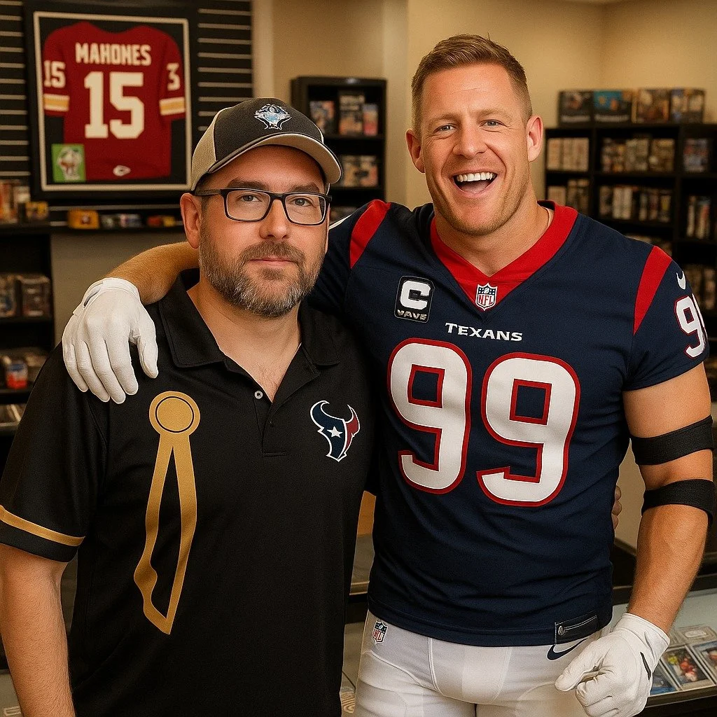 Never know who will stop by the store!