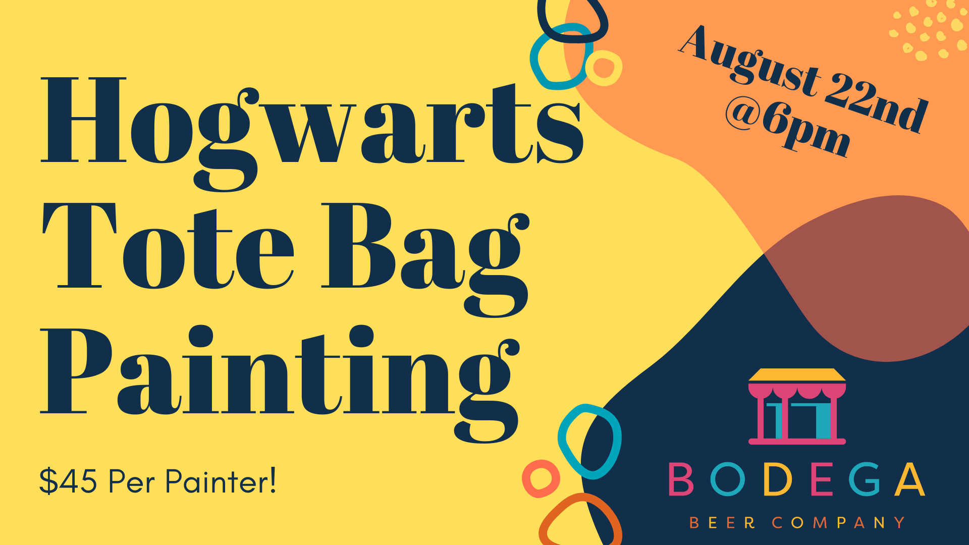 Hogwarts Tote Bag Painting