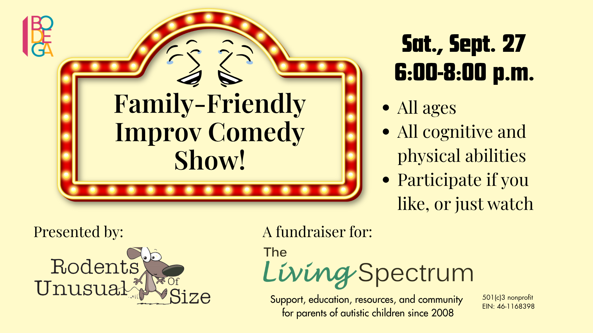 Family - Friendly Improv Show!