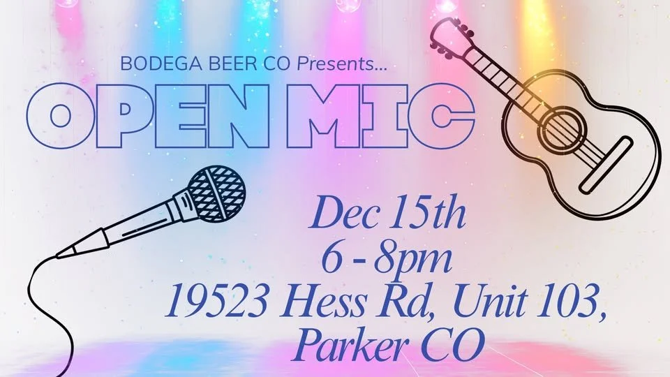 Open Mic Night!