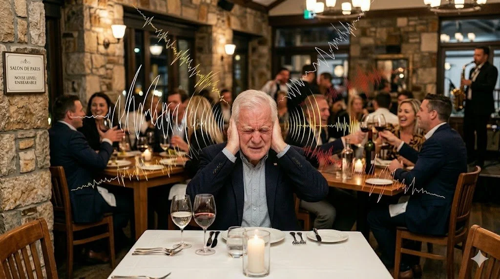 Deafeningly dumb dining