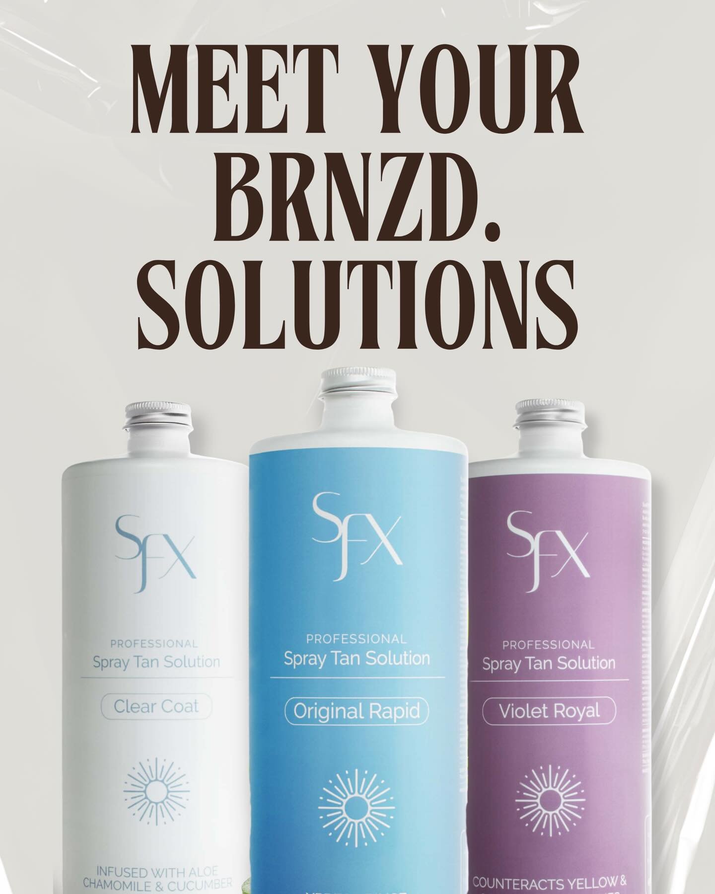 Not all tans are created equally. 🌞 At BRNZD, your glow is fully customized, never pulled from a preset.

I personally select your solution based on your skin tone, undertones, event timeline, and glow goals to ensure your tan looks flawless, natura