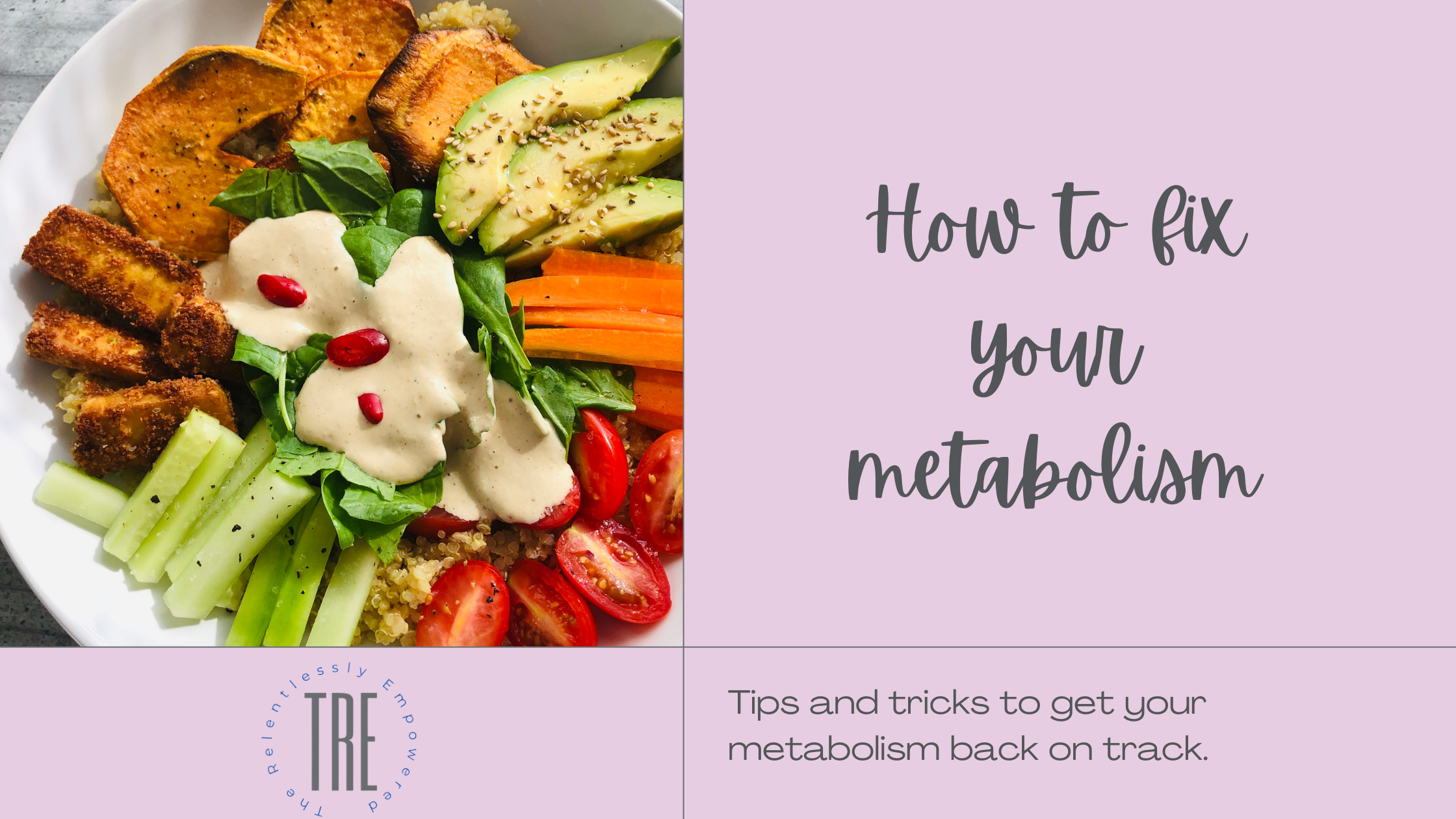 How to fix your metabolism