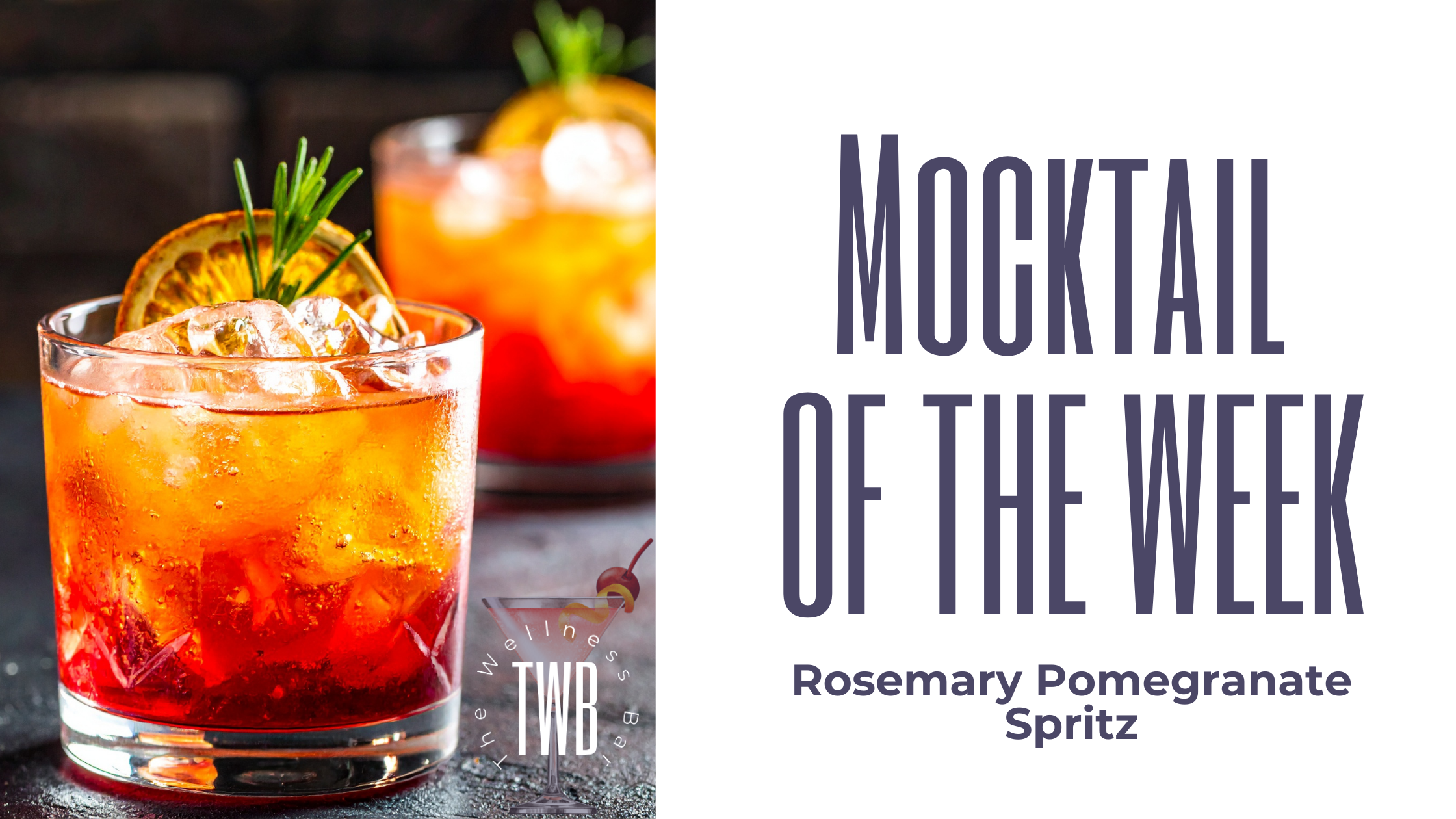 Rosemary Pomegranate Spritz
