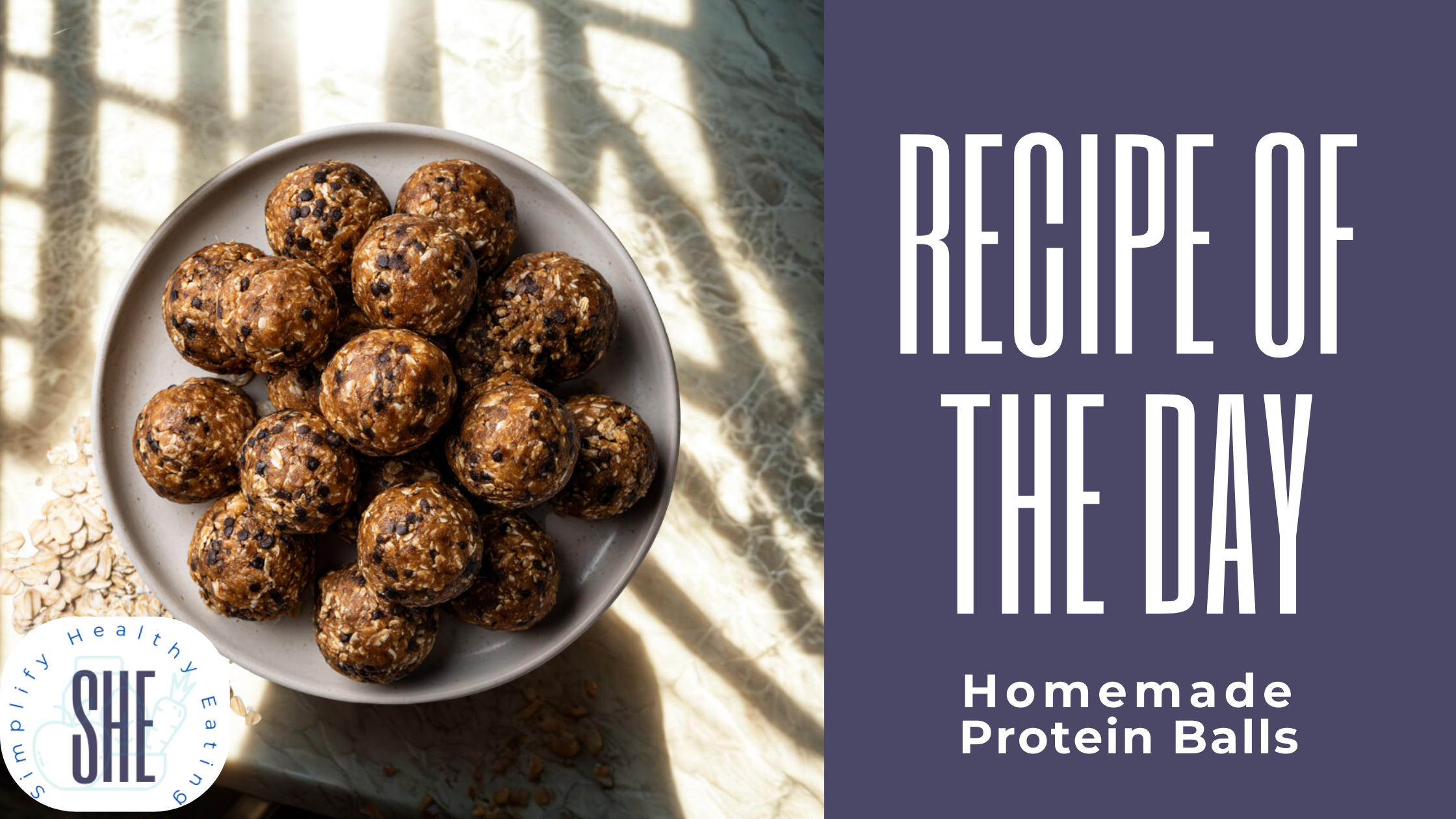 TASTY TUESDAY: HOMEMADE PROTEIN BALLS