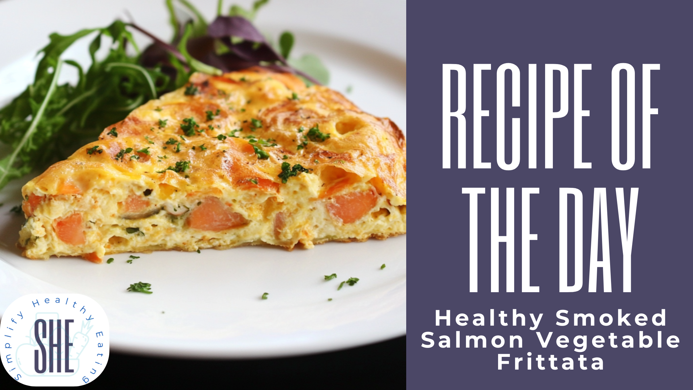 Healthy Smoked Salmon Vegetable Frittata: A High-Protein Breakfast for Energy and Fullness